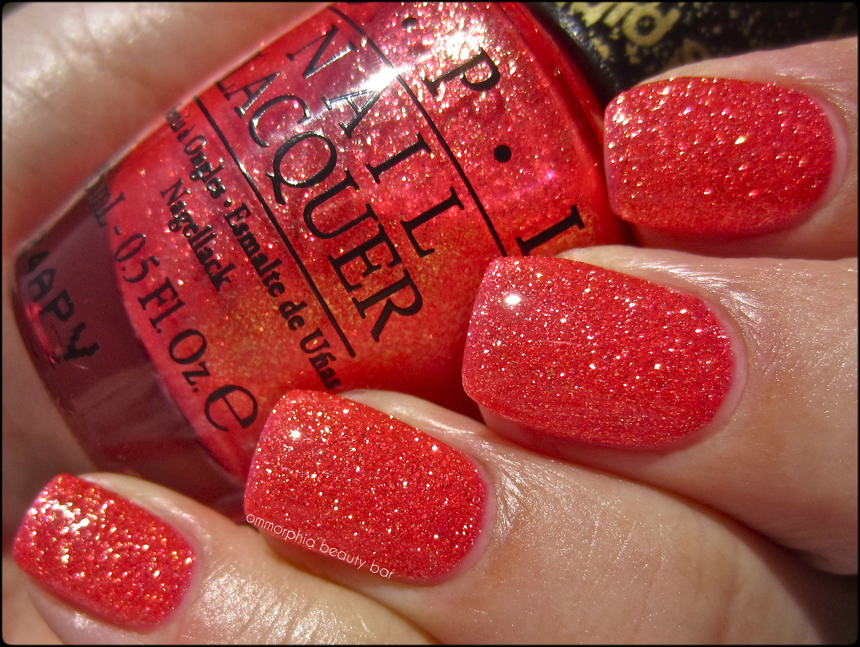 OPI Jinx swatch glossy