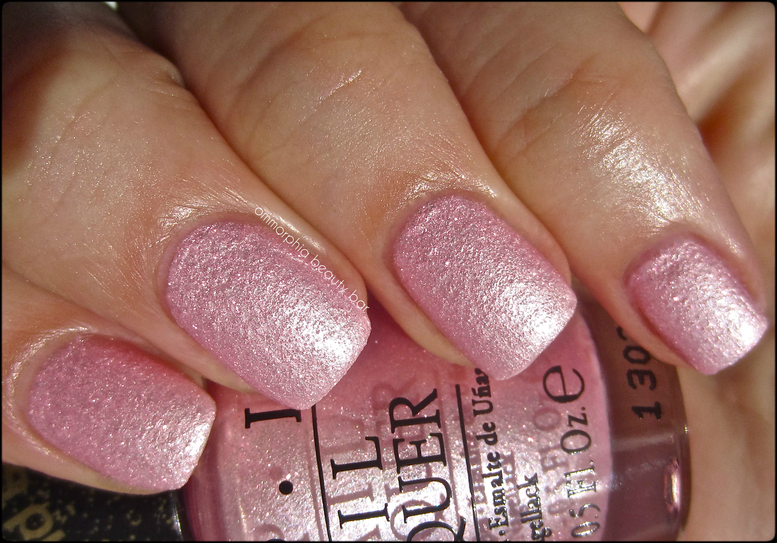 OPI Pussy Galore swatch 2