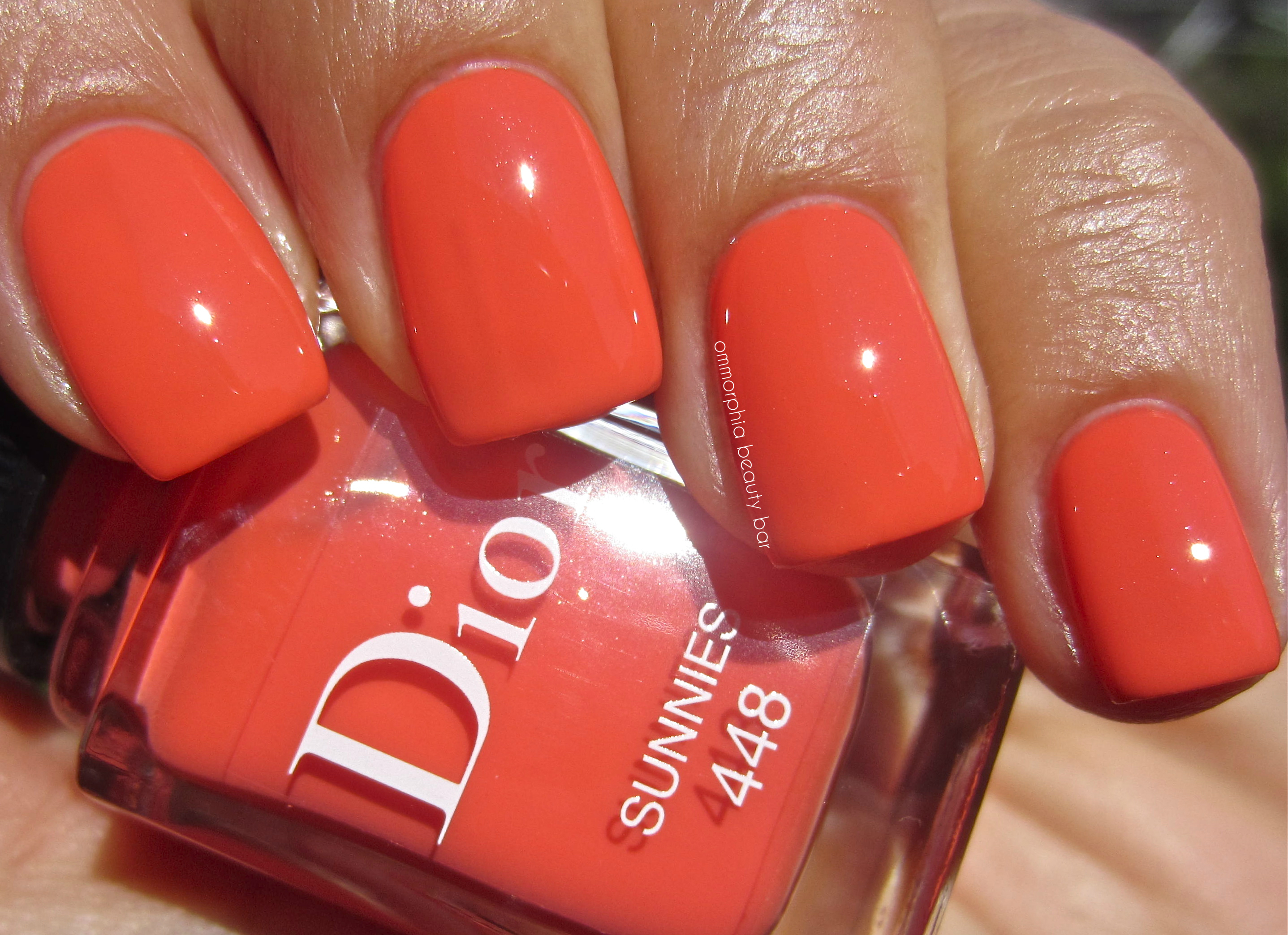 Dior #448 Sunnies swatch 2
