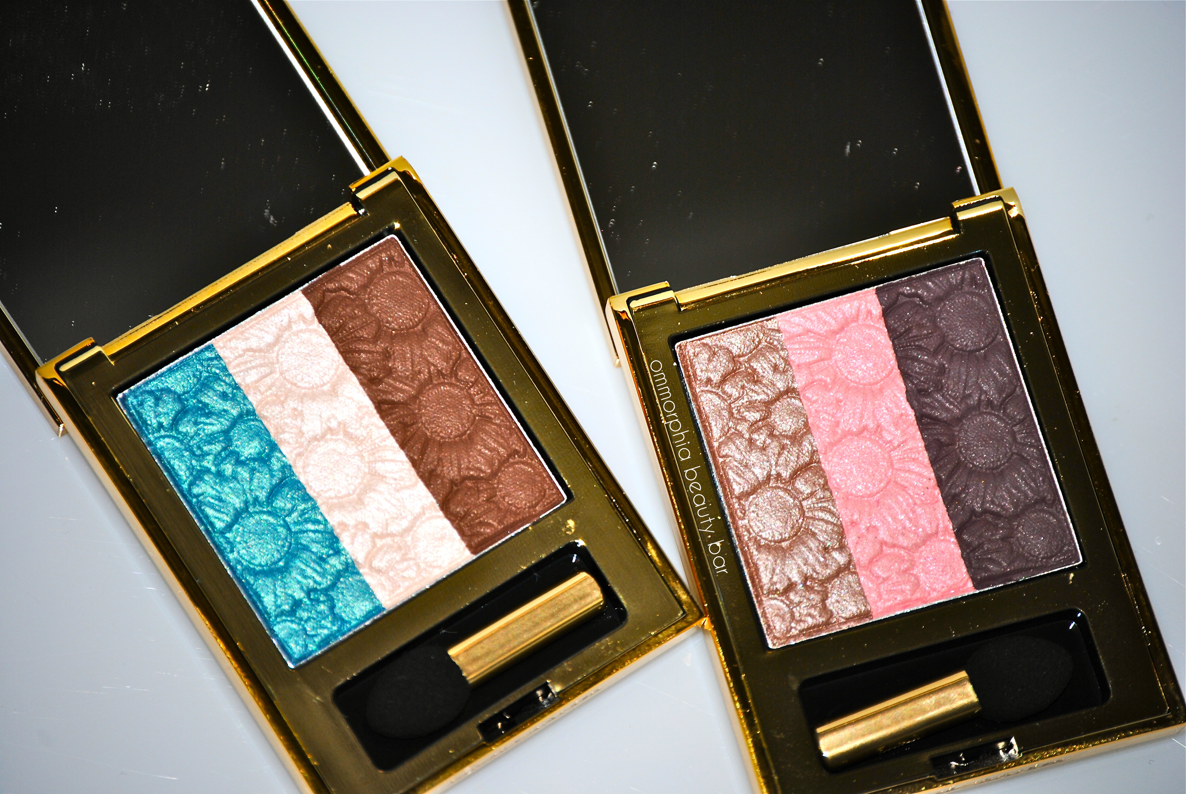 EA Viridian Bloom & Violet Bloom open