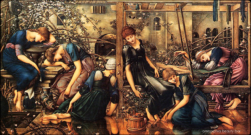 Edward-Burne-Jones-Briar-Rose,-Garden-Court