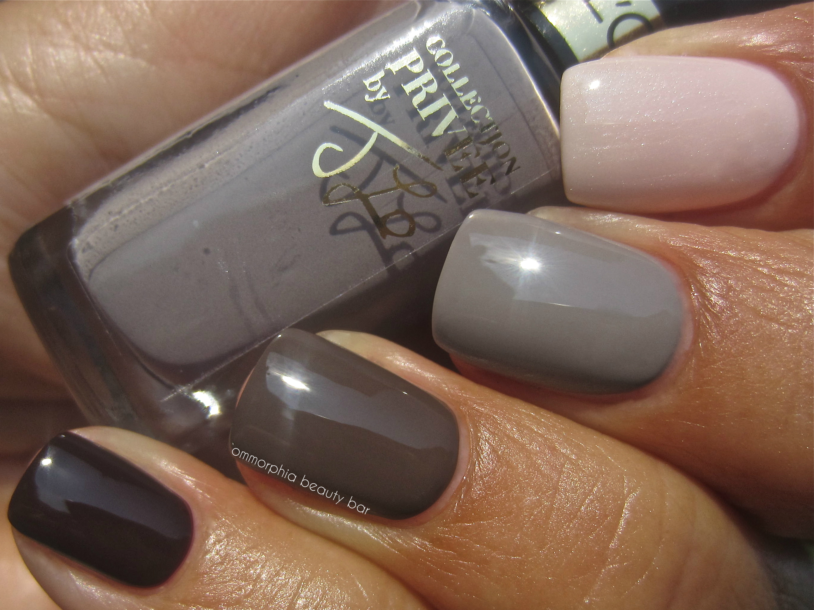 CP polish ombré swatch