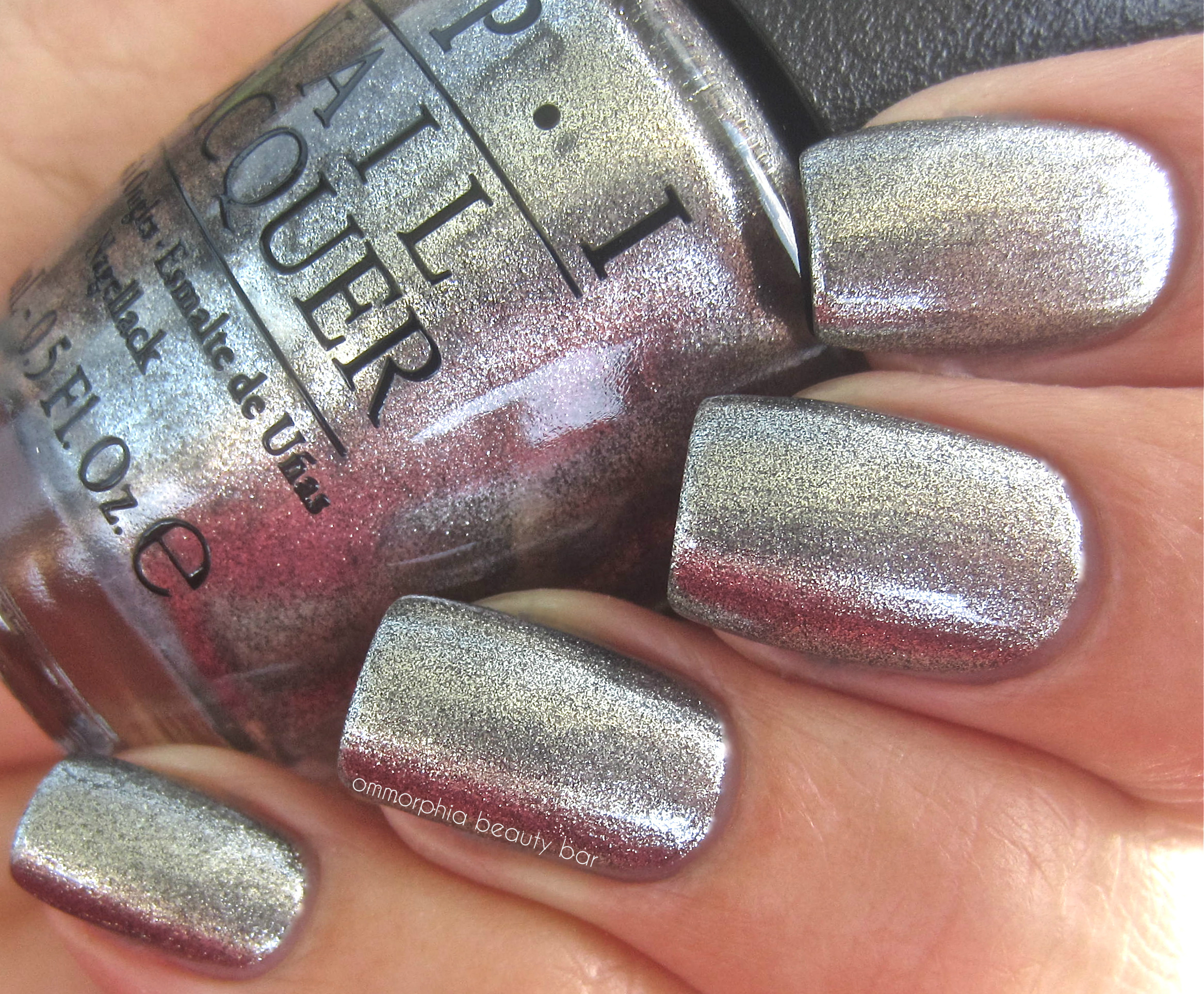 OPI Haven't The Foggiest swatch 3