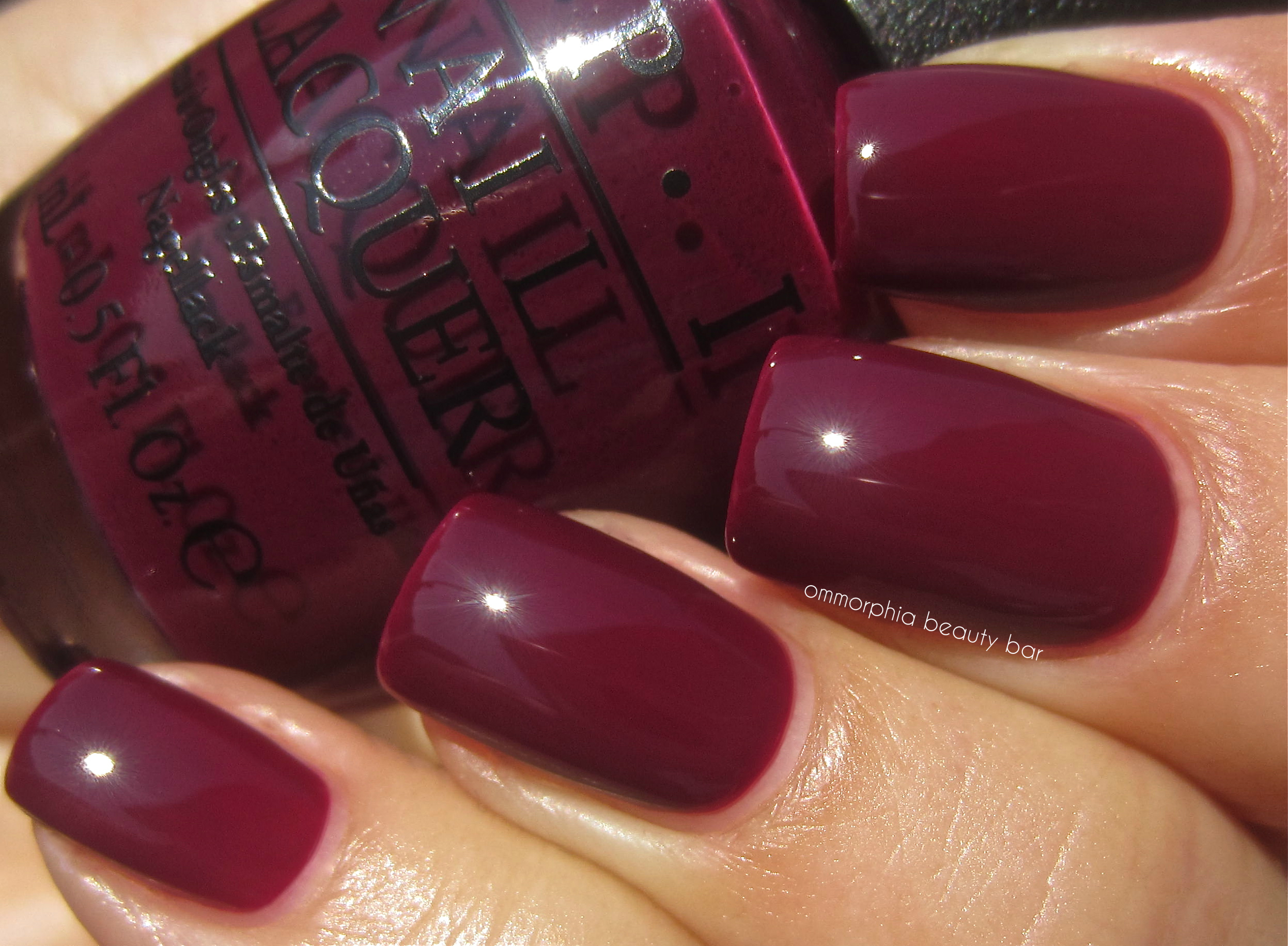 OPI In The Cable Car-Pool Lane swatch
