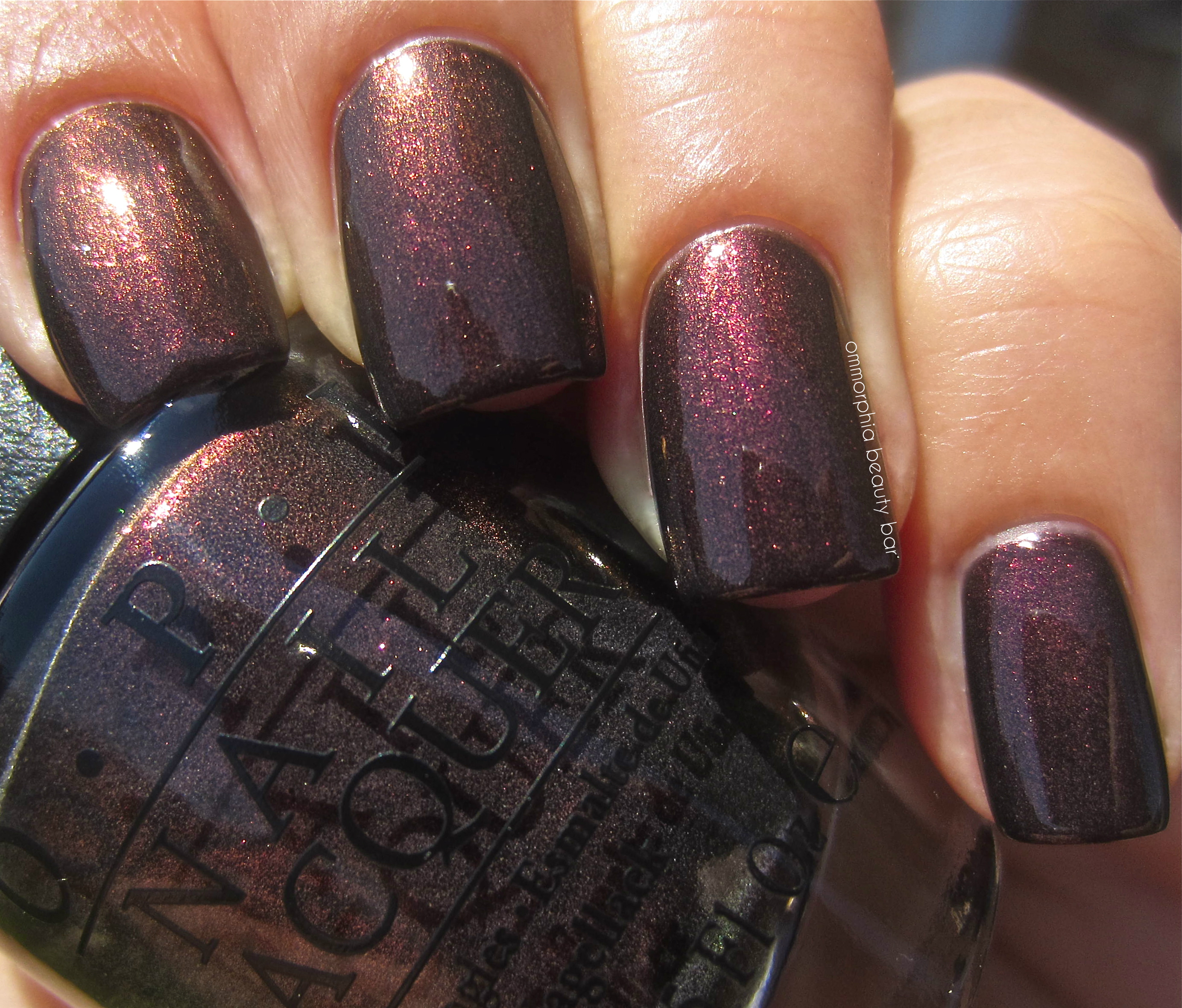 OPI Muir Muir On The Wall swatch 2