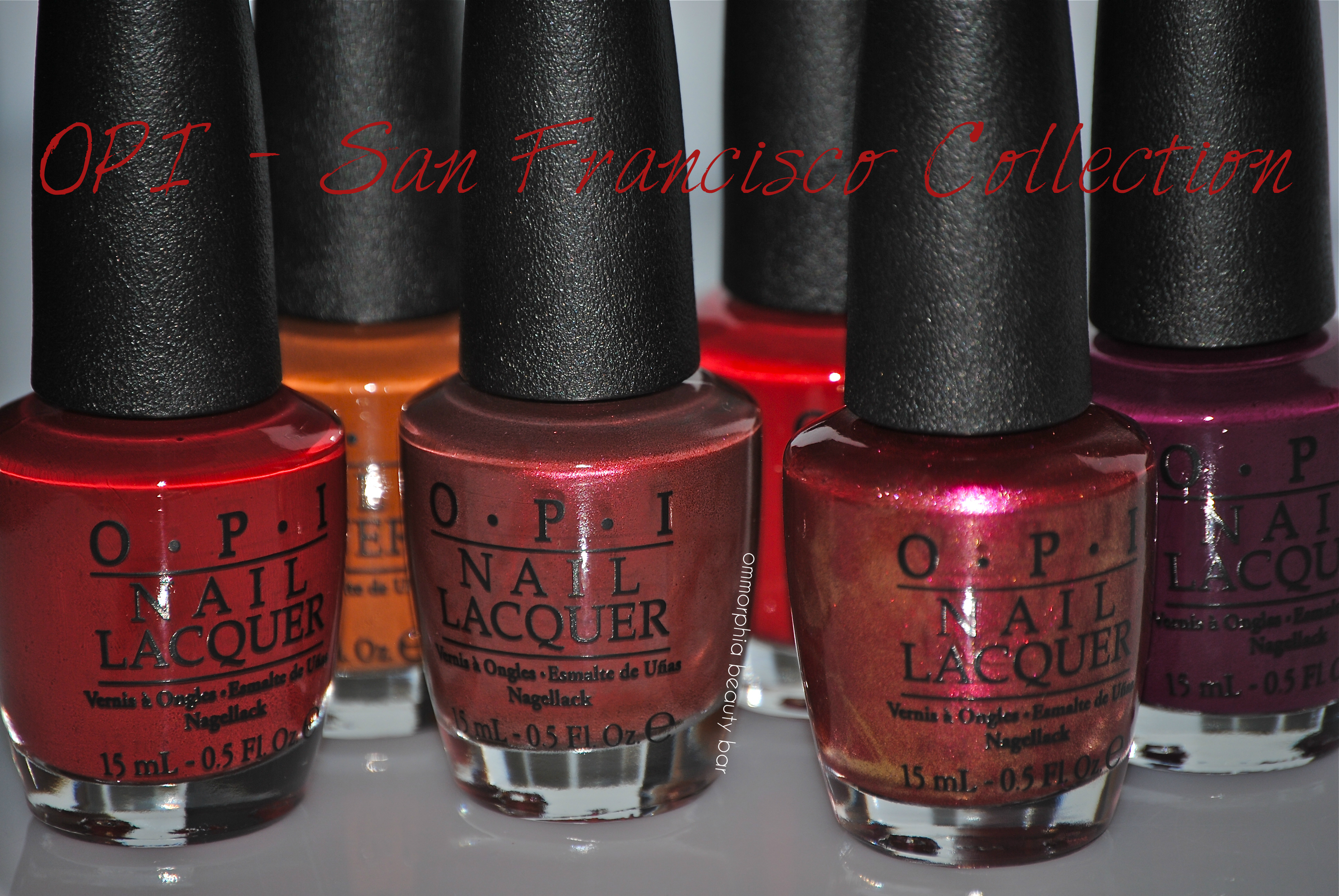 OPI San Francisco Collection opener