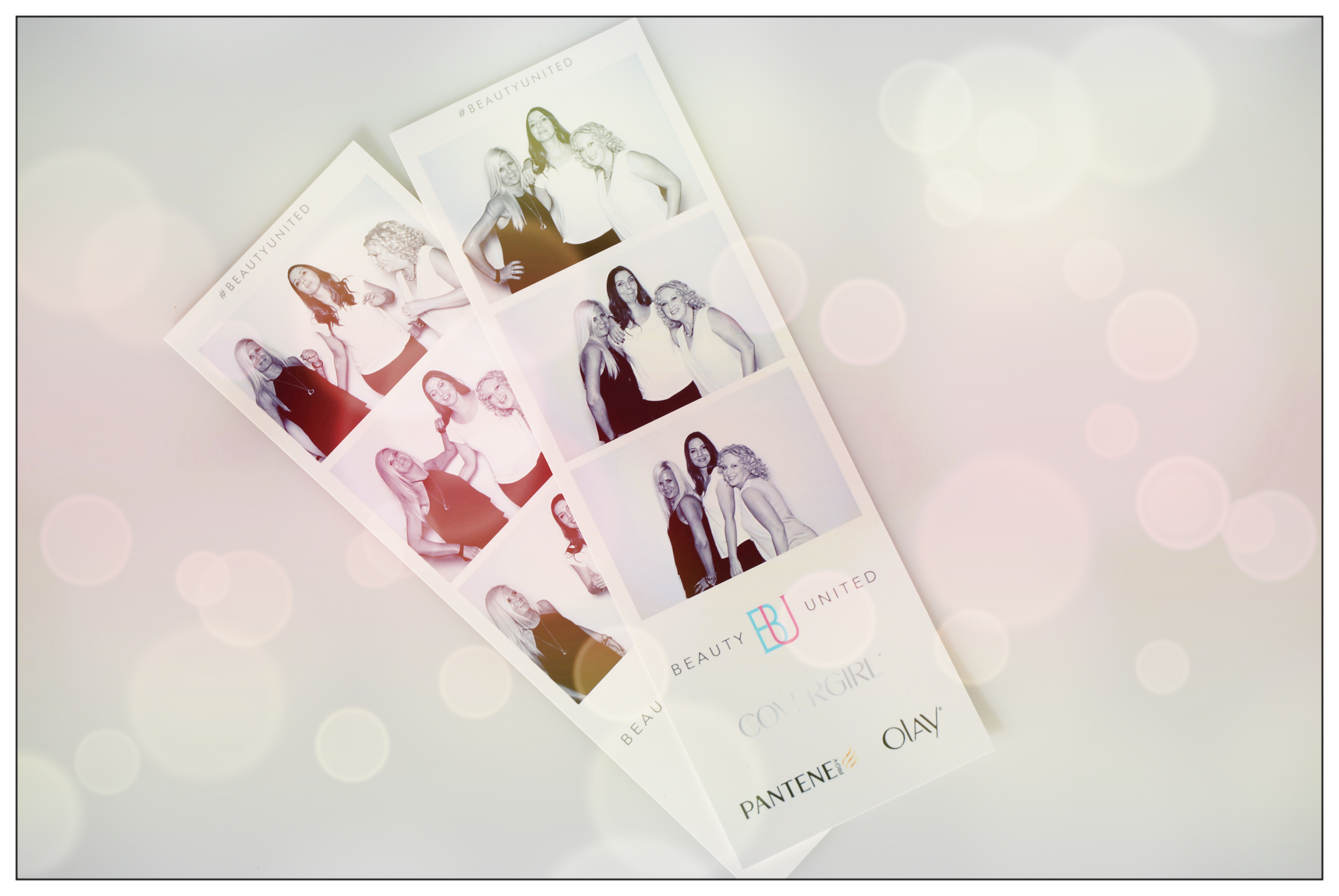 Beauty United event photo booth