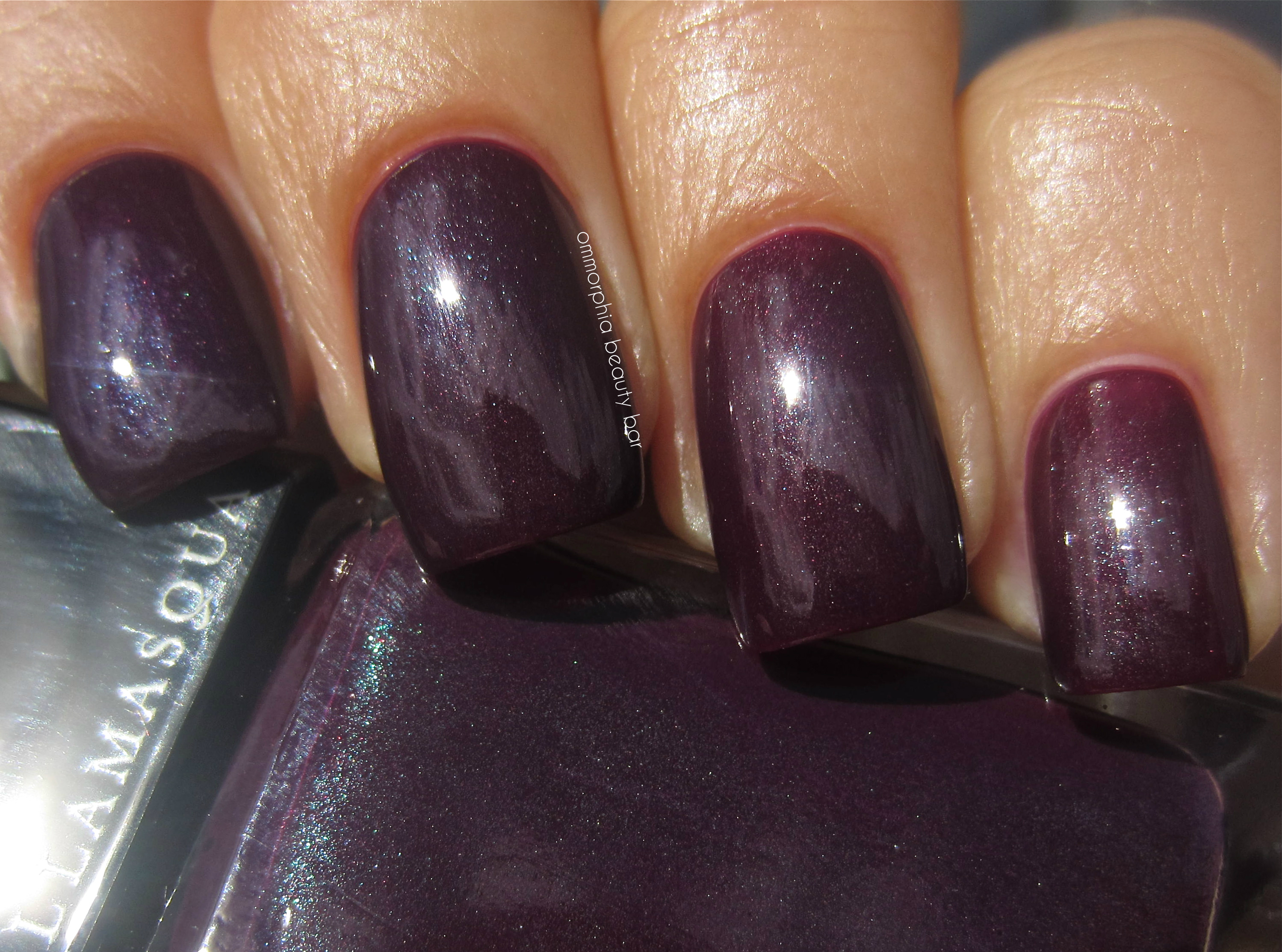 Illamasqua Gothiqua swatch 2