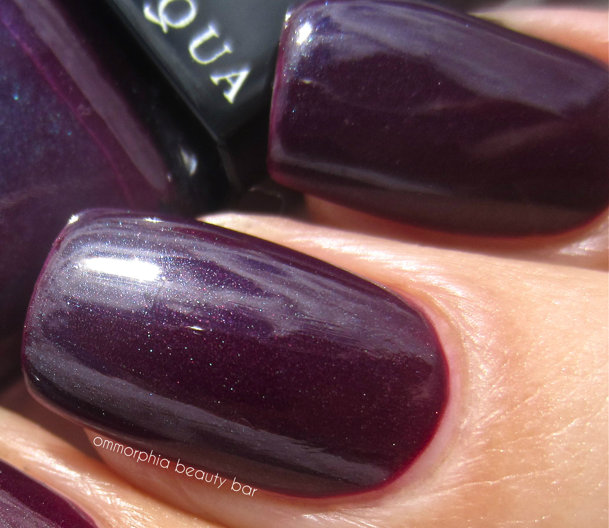 Illmasqua Gothiqua swatch macro