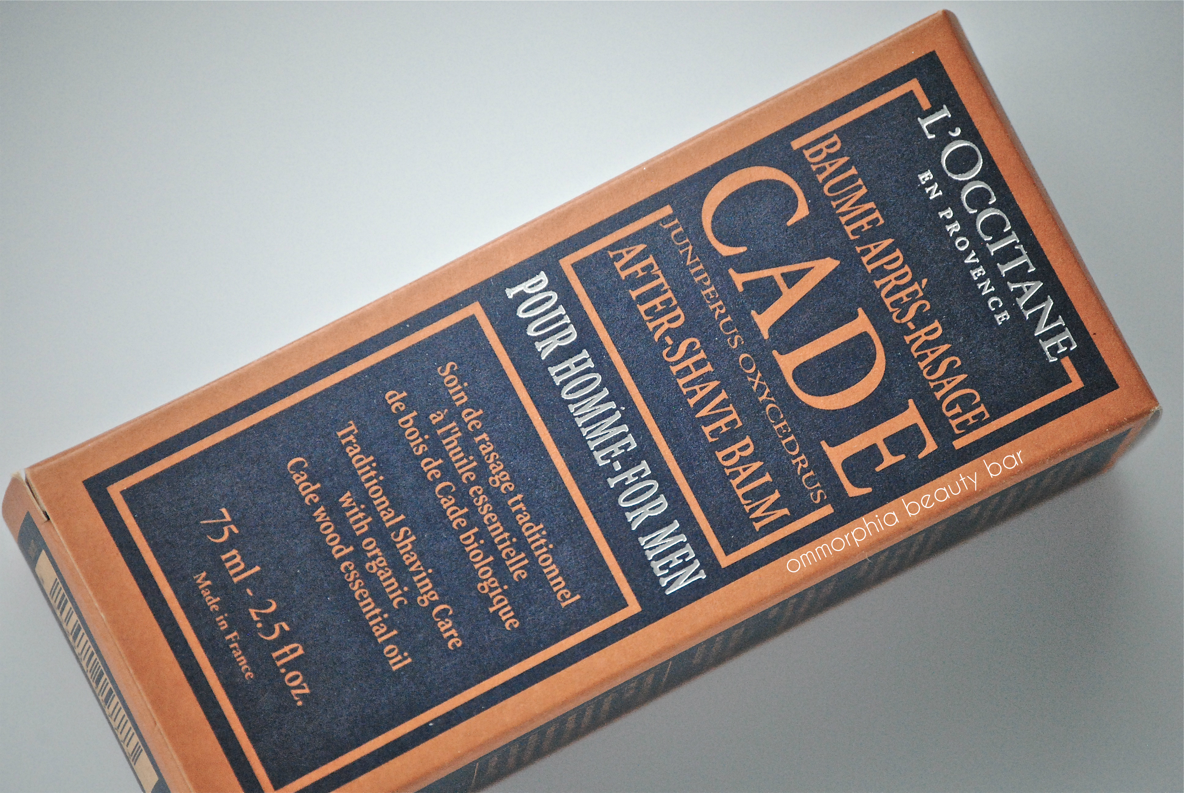 L'Occitane Cade After-Shave Balm box