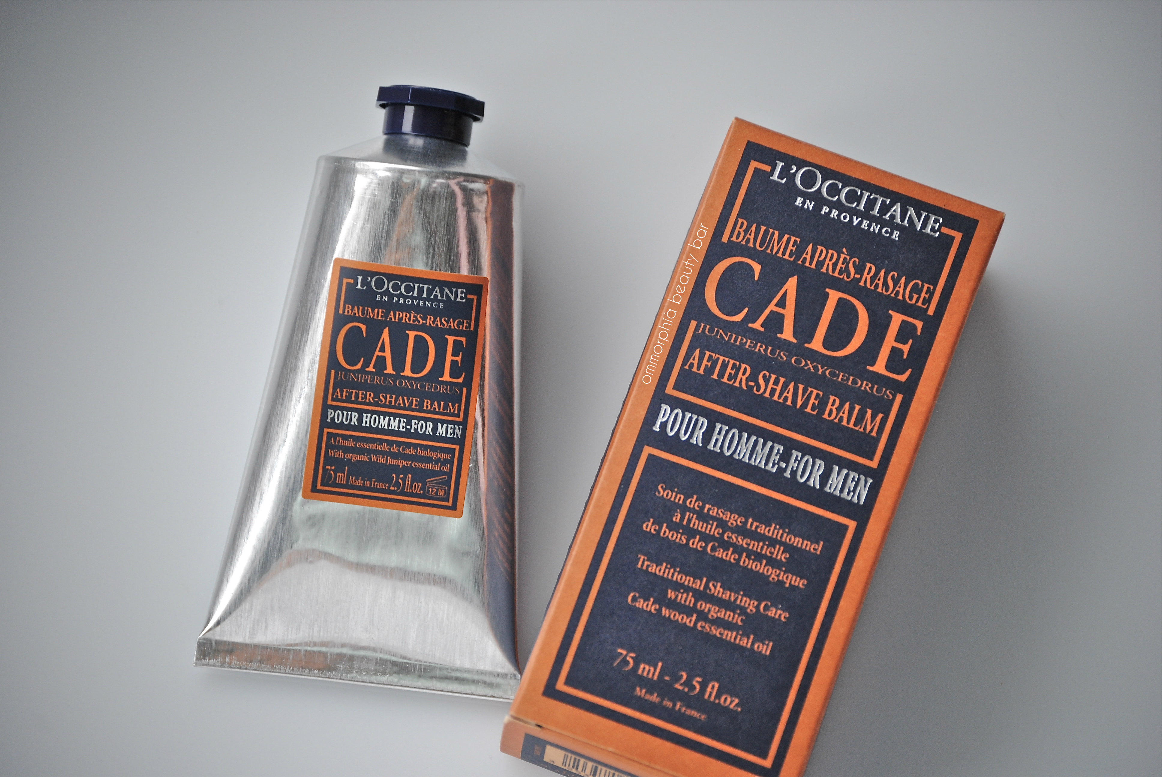 L'Occitane Cade After-Shave Balm with box
