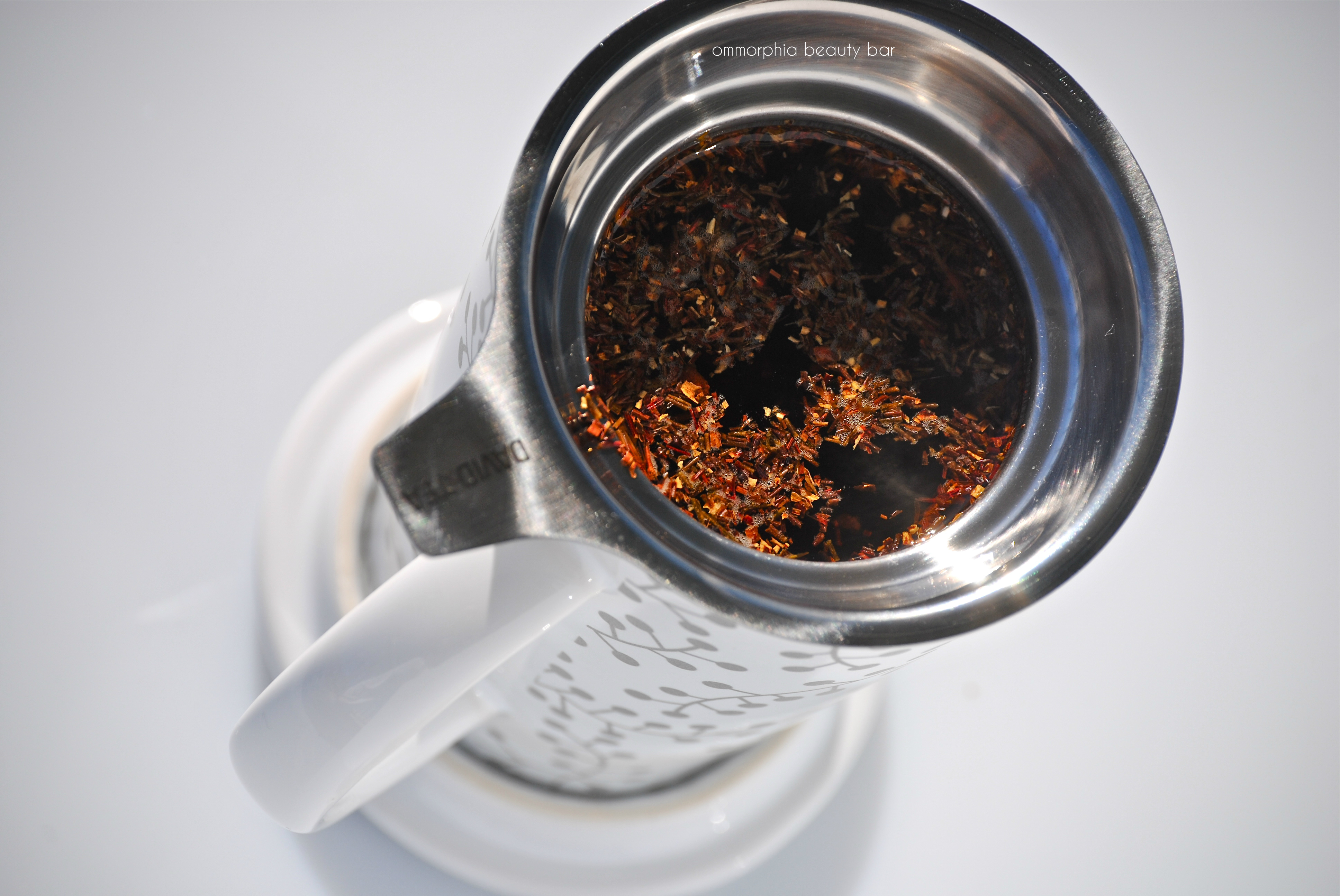 David's Tea mug & tea 3