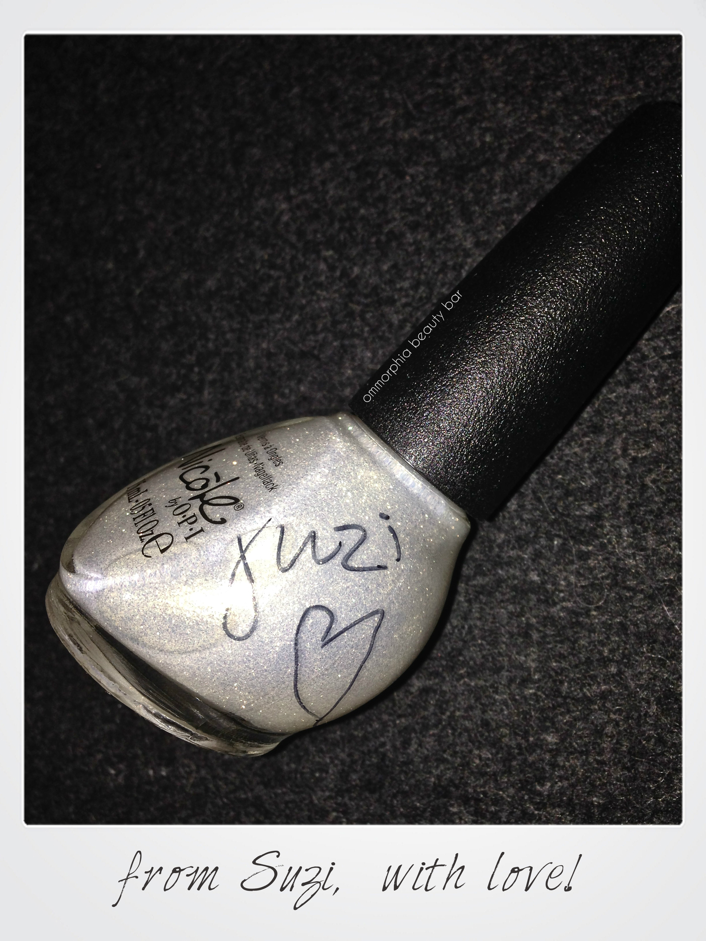 NOPI Luncheon autographed bottle