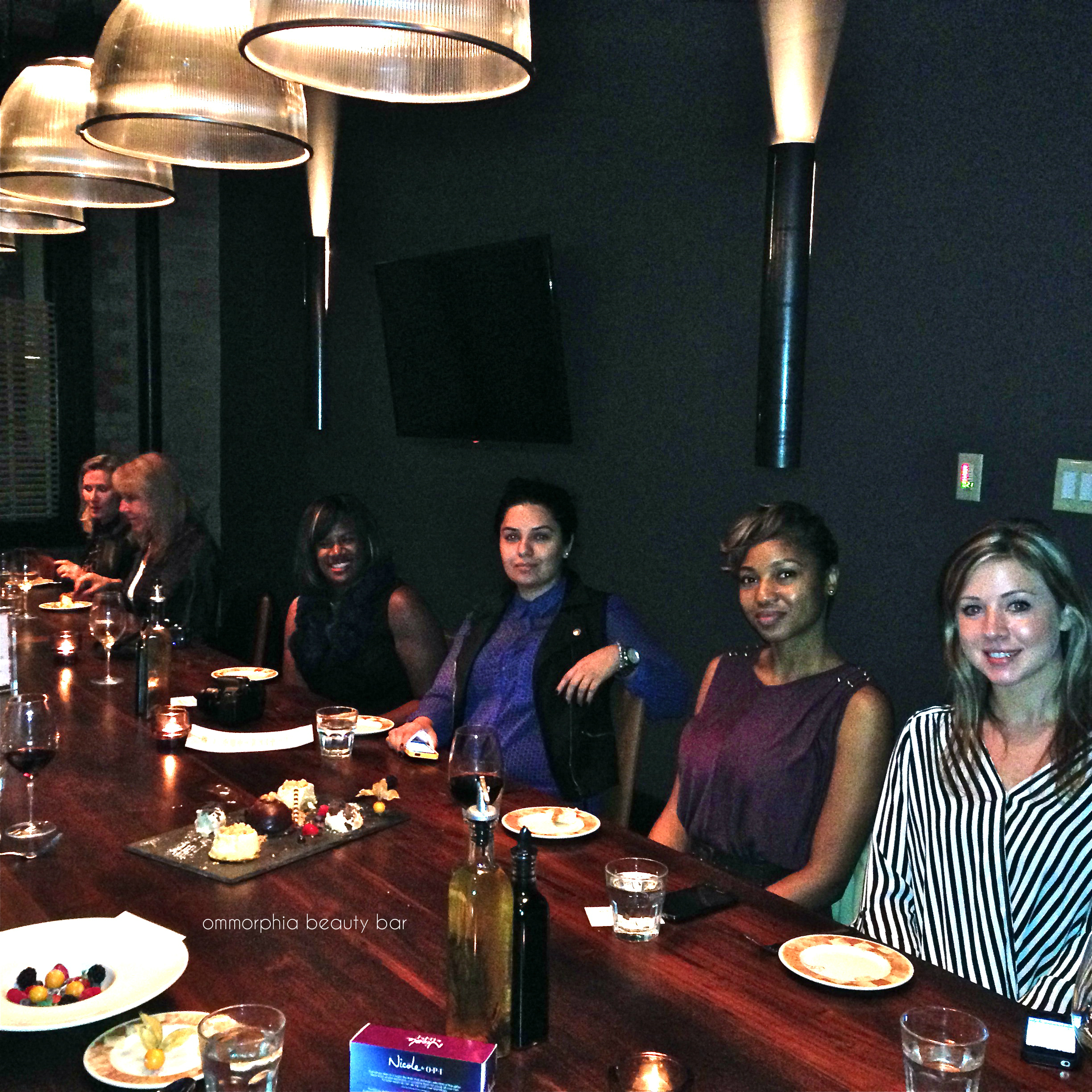 OPI Suzi dinner seated 2