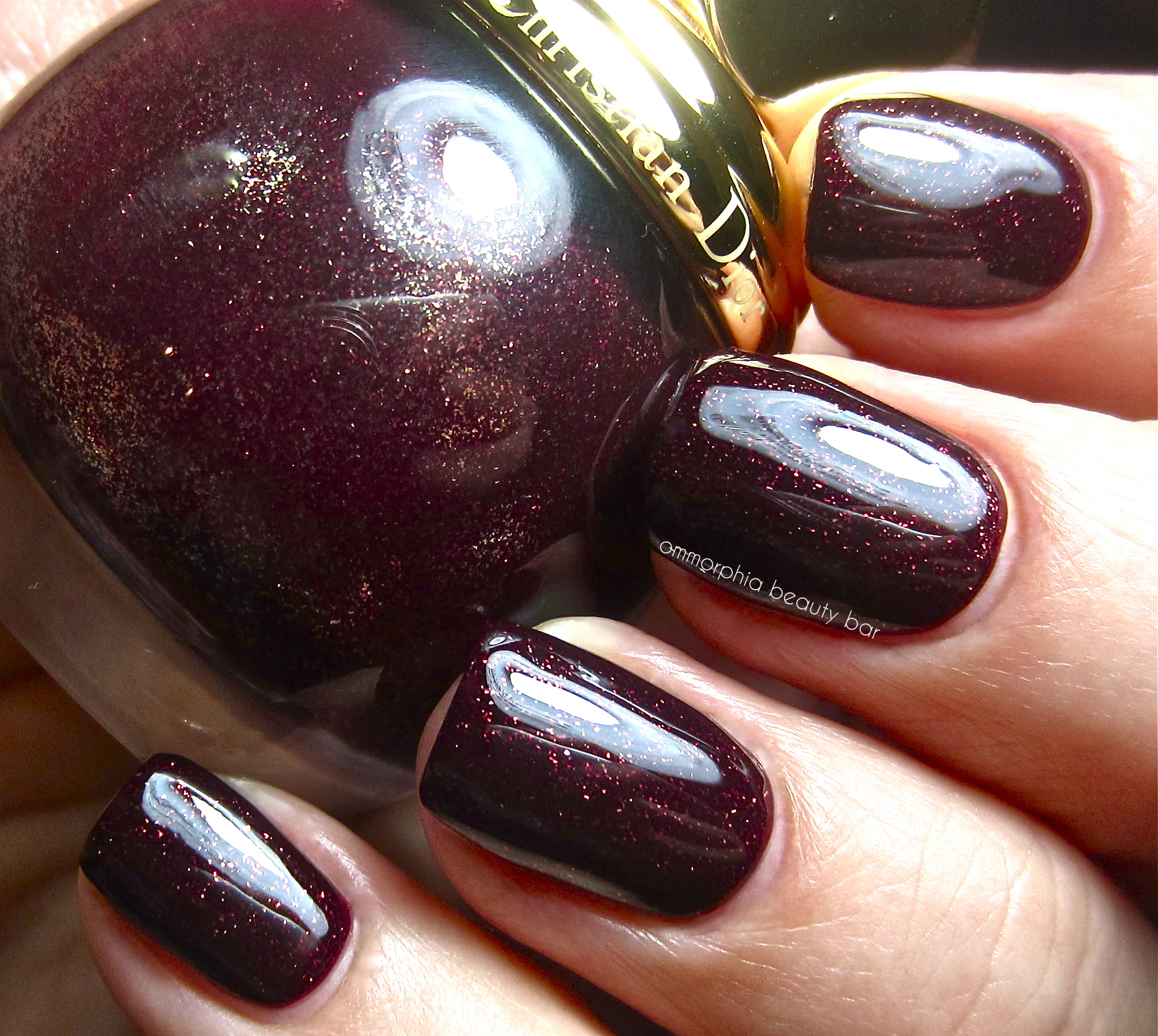Dior Minuit swatch 3