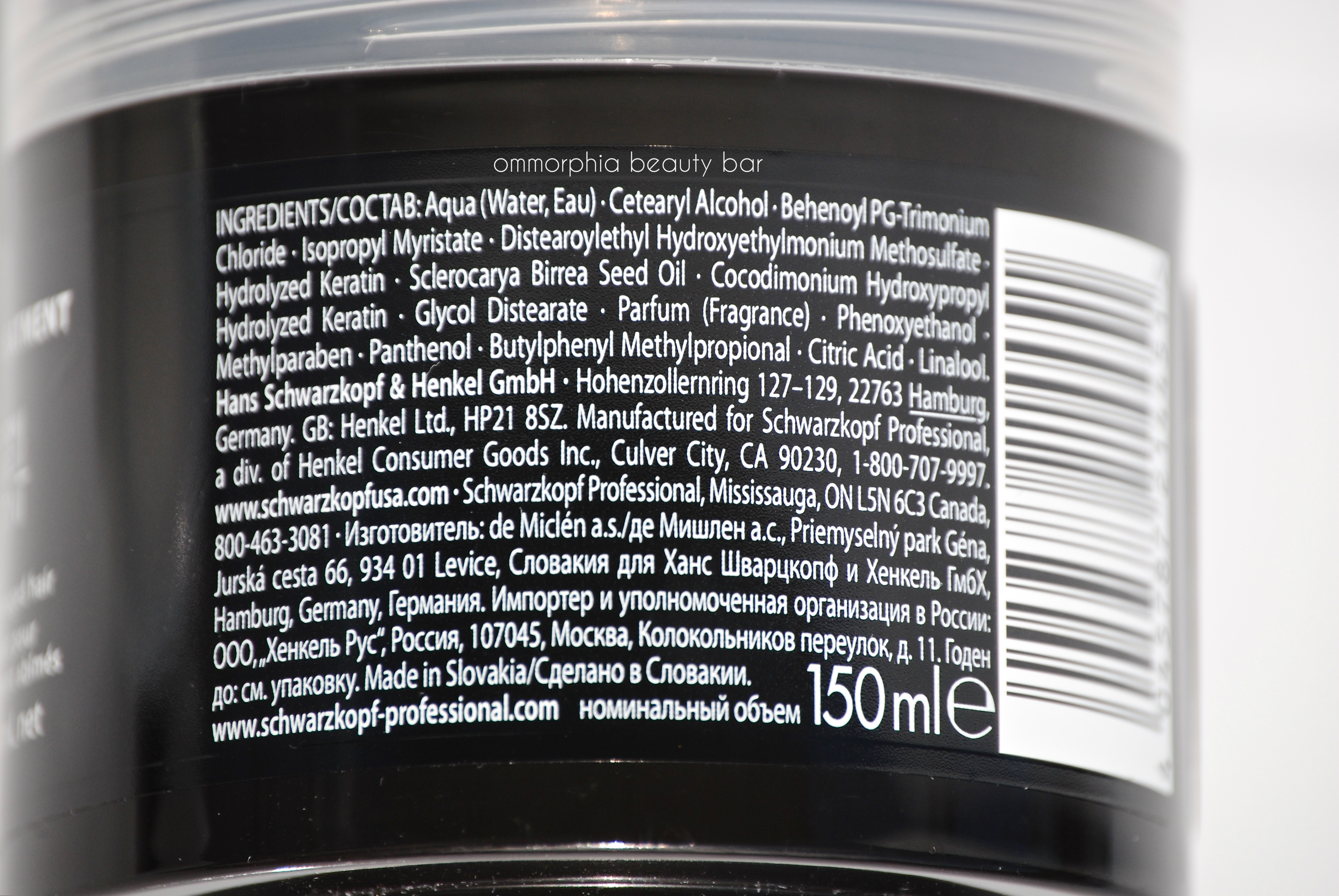 FibreForce Treatments ingredients