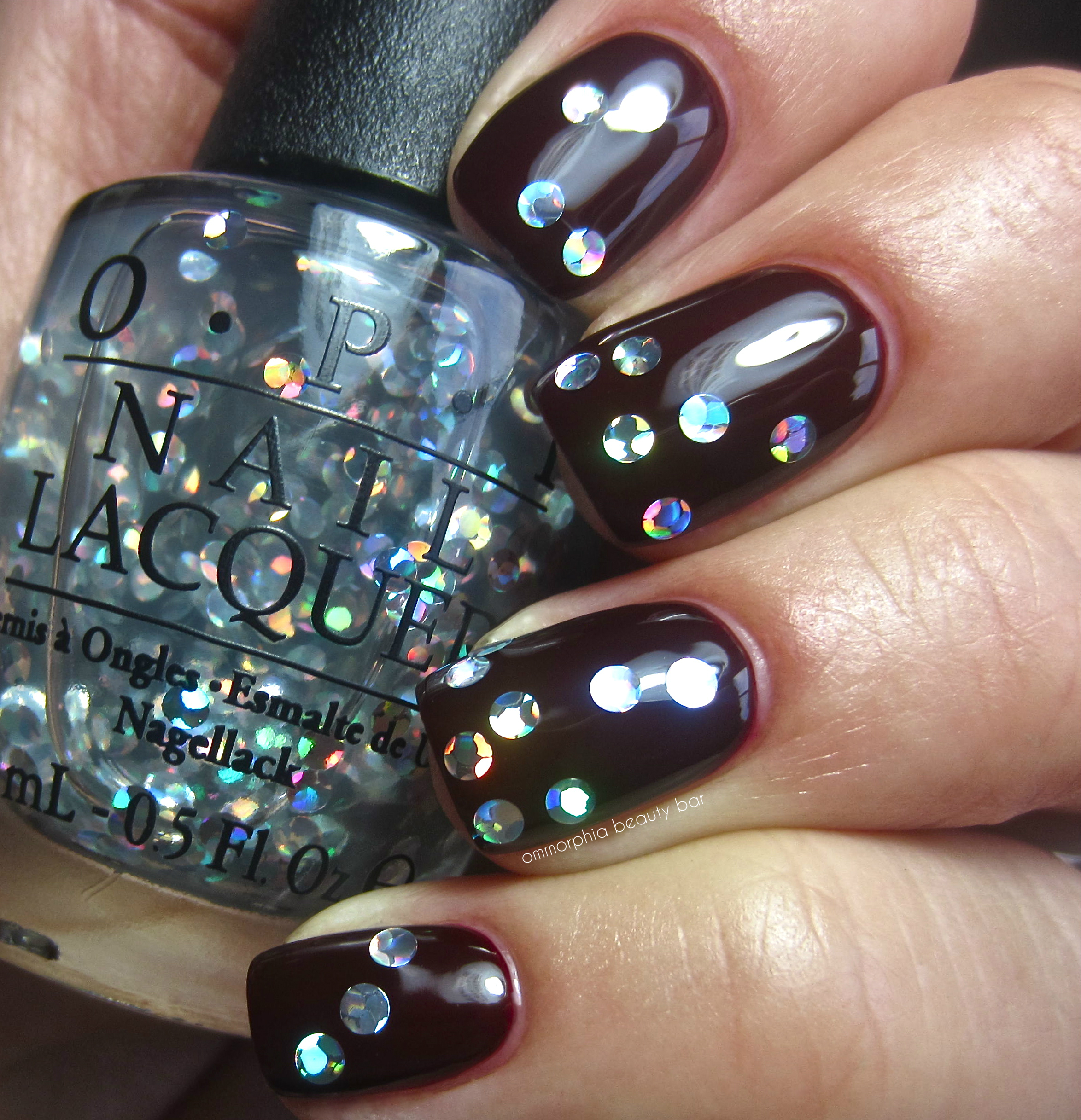 OPI I Snow You Love Me swatch
