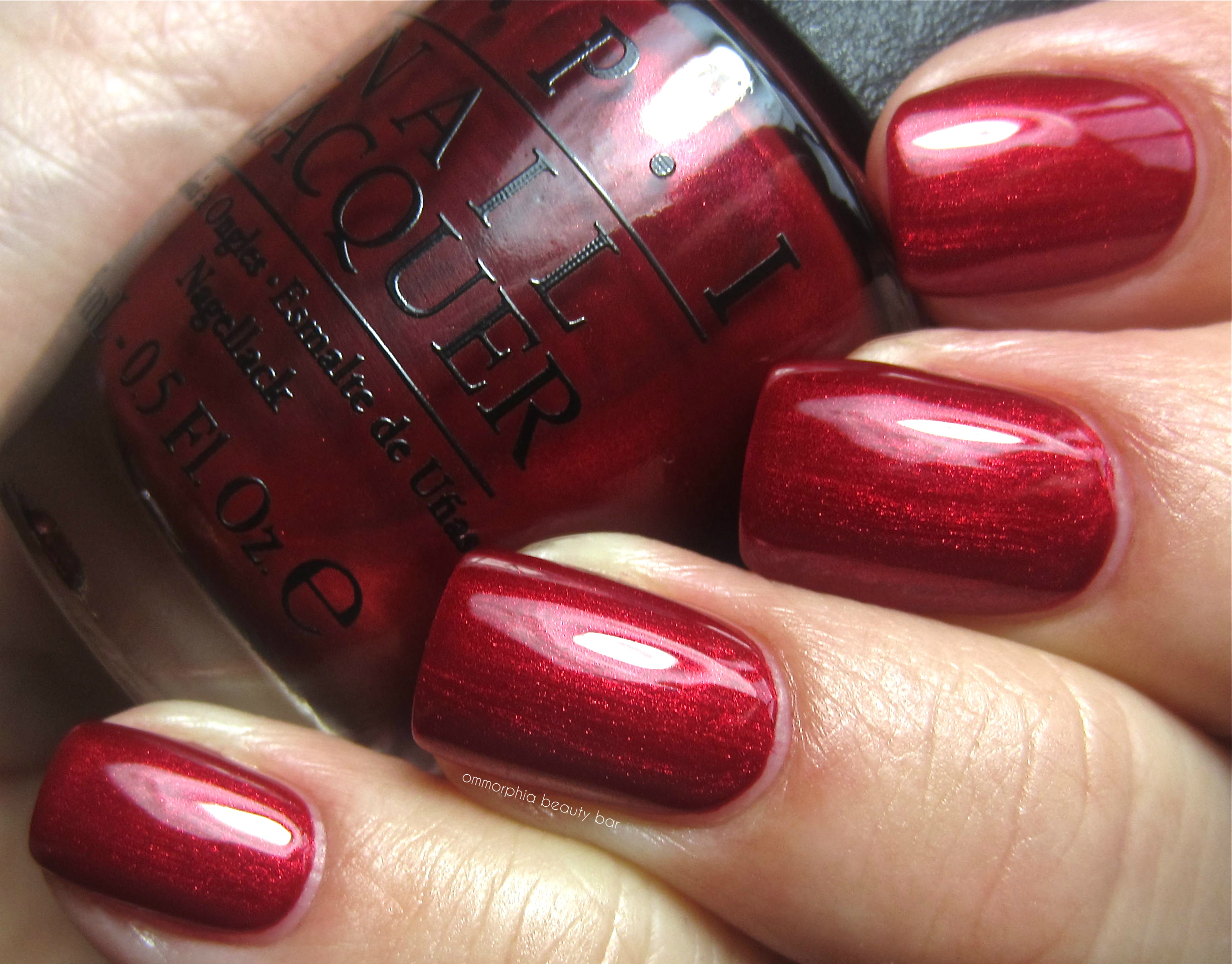 OPI In My Santa Suit swatch