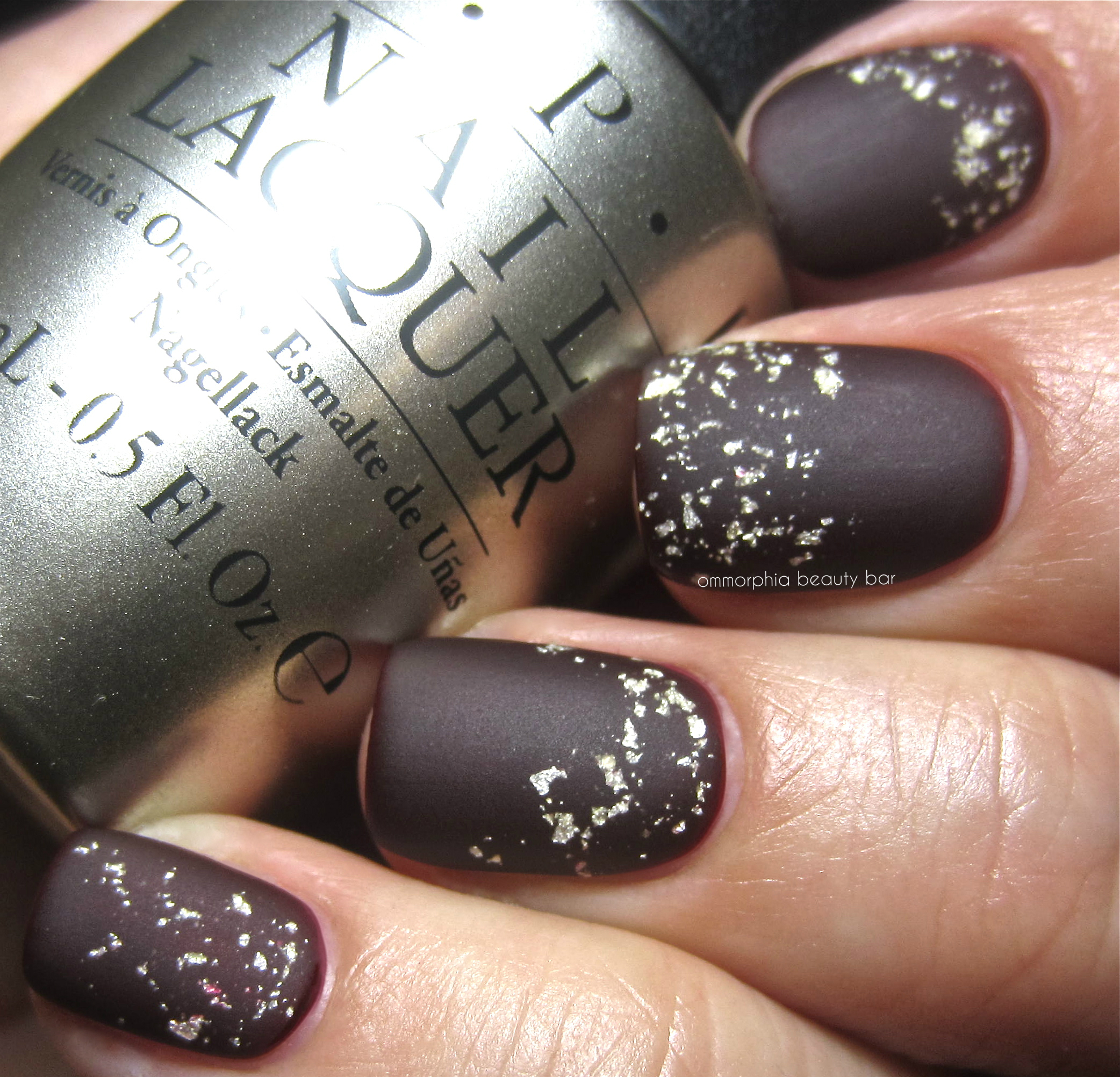 OPI Pure swatch matte 2