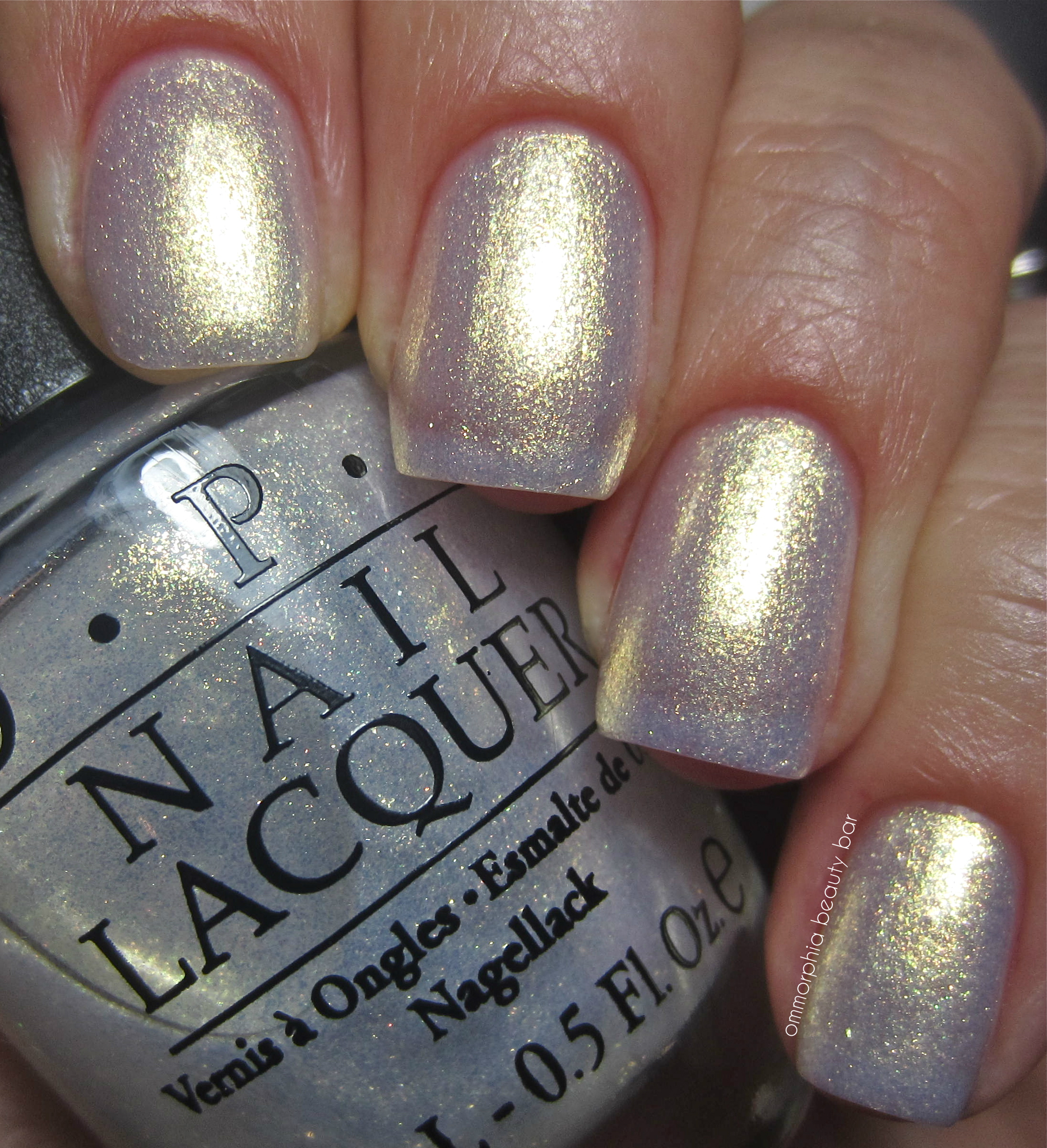 OPI Ski Slope Sweetie swatch 2