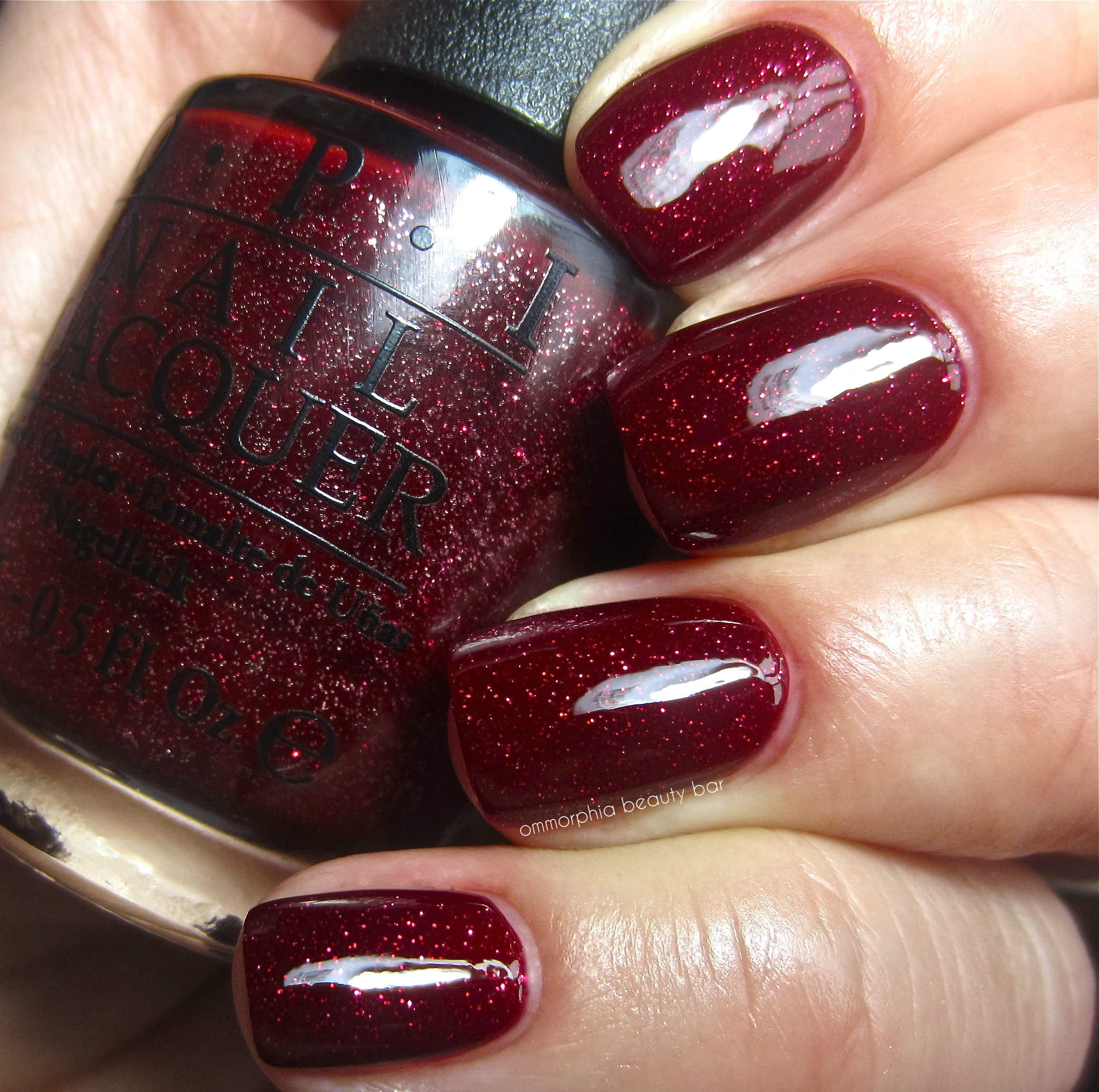 OPI Underneath the Mistletoe swatch