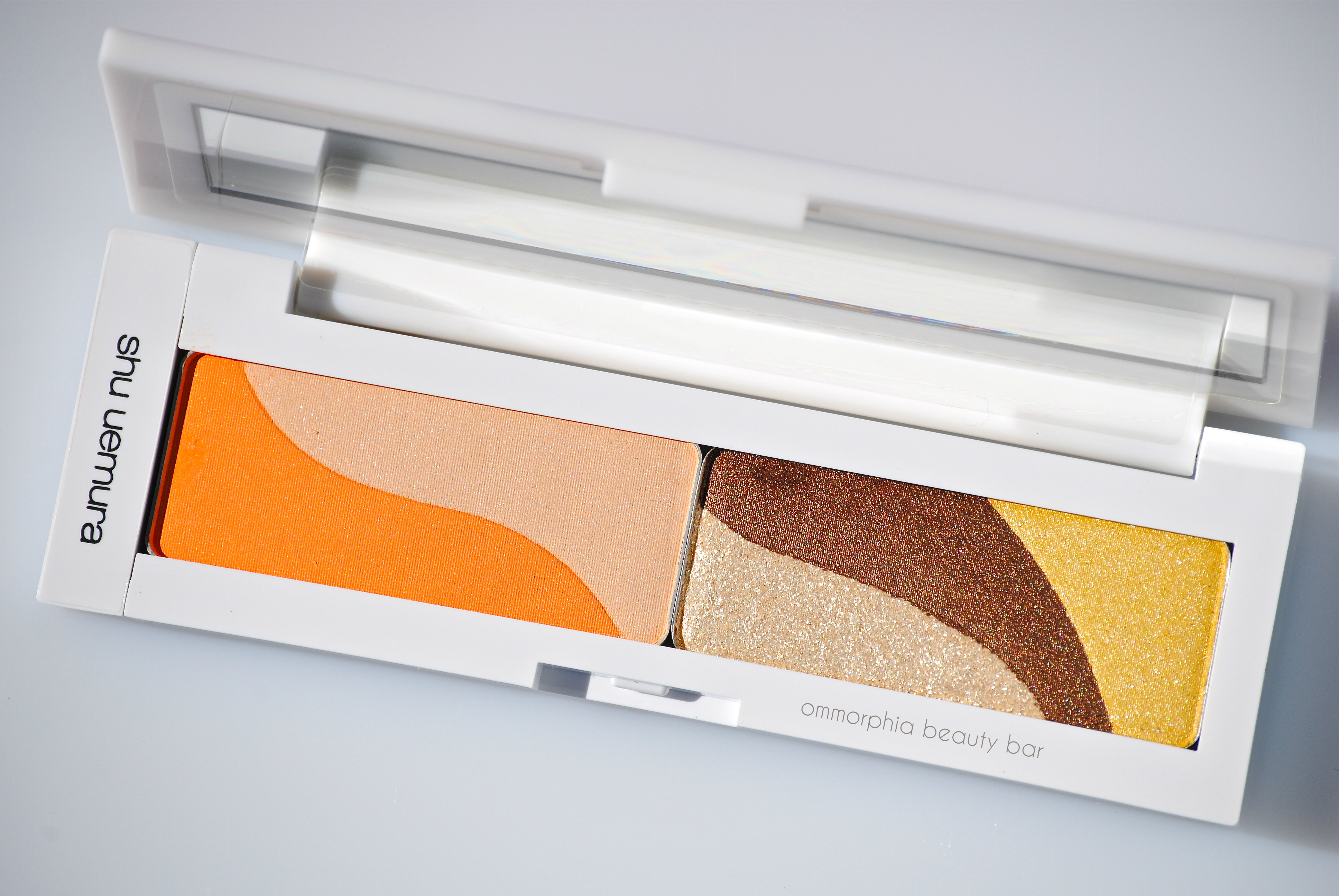 shu uemura Fresh Apricot & Gypsy Brown