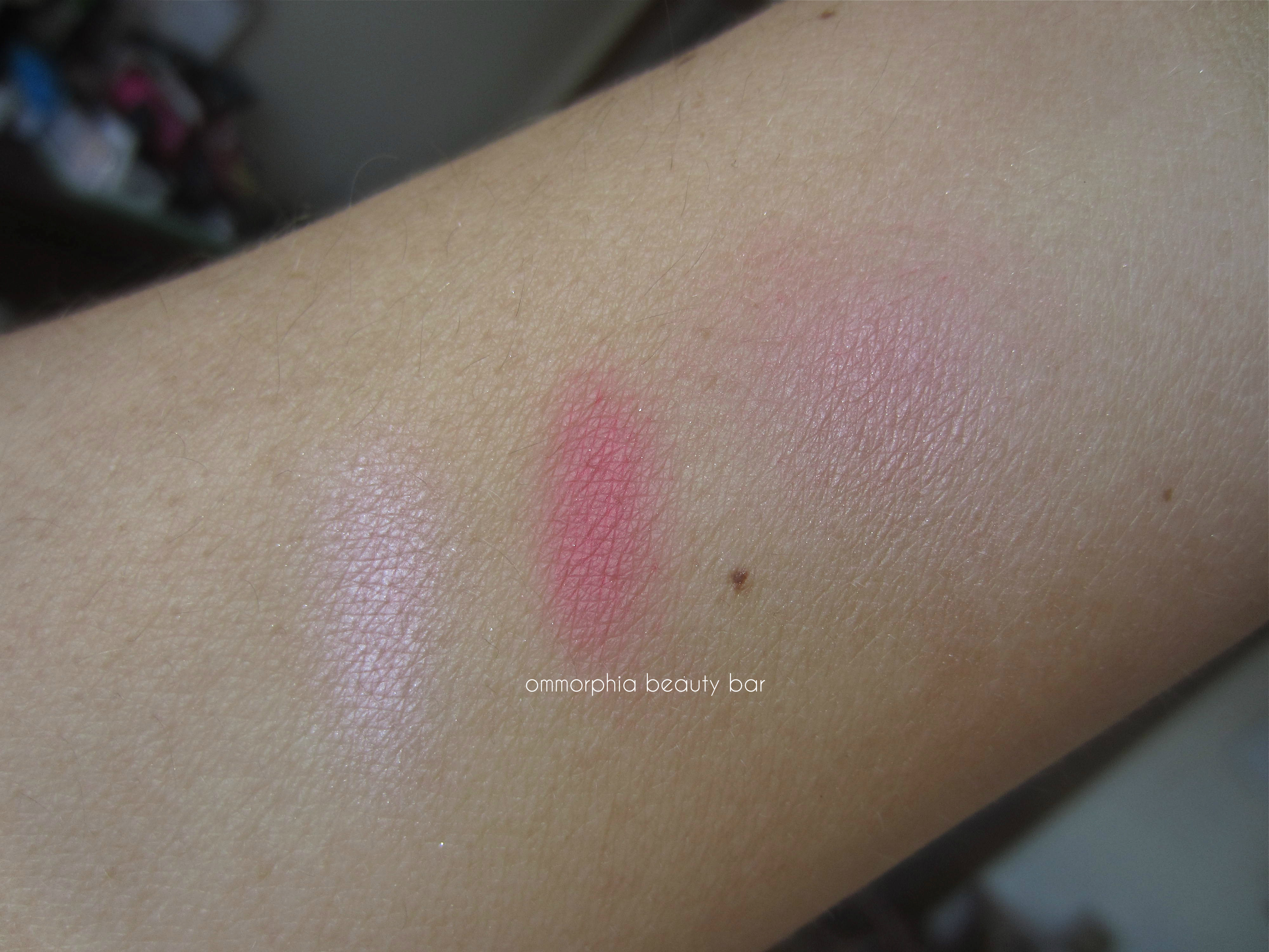 shu uemura Sweet Pink swatch 2