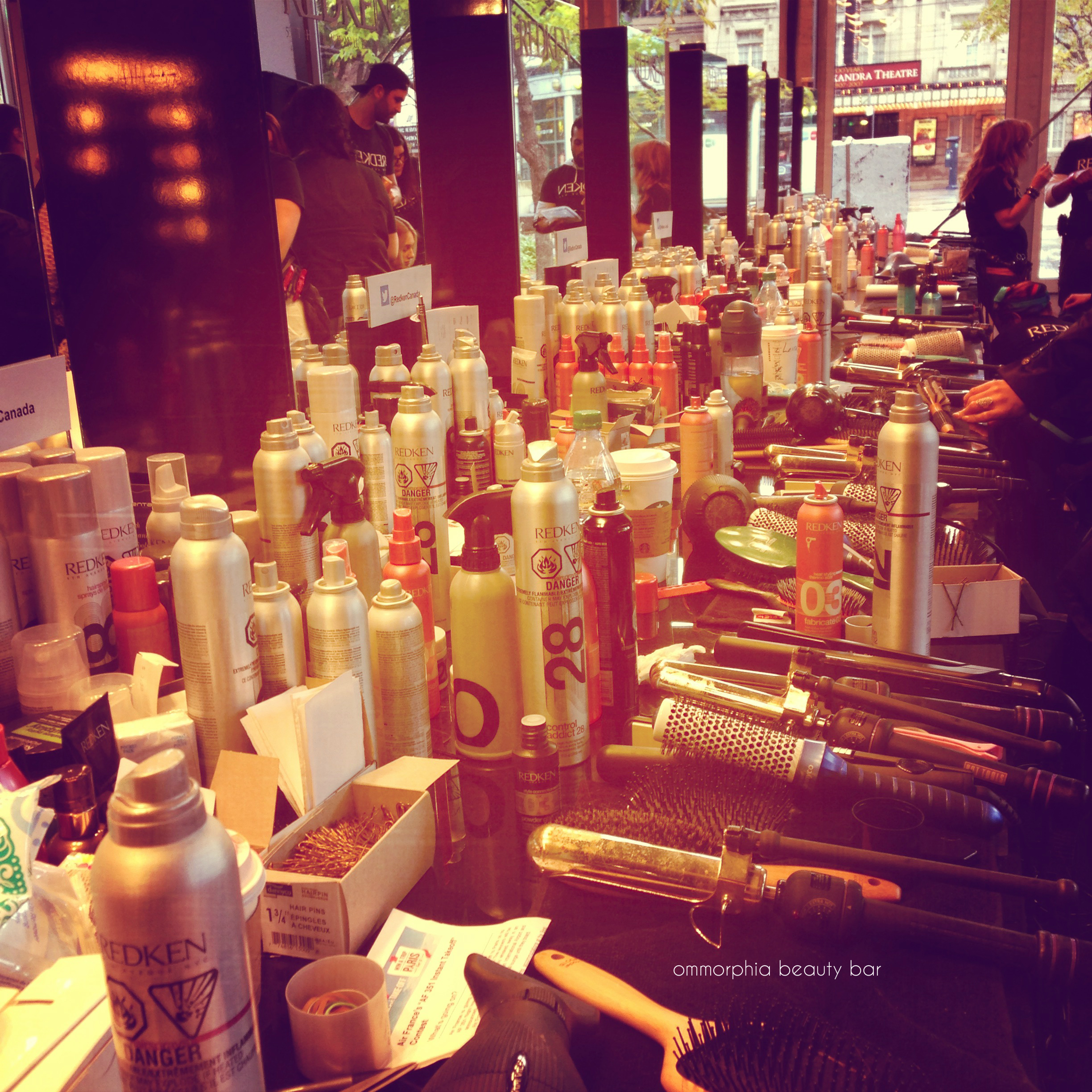 WMCFW backstage hair 2