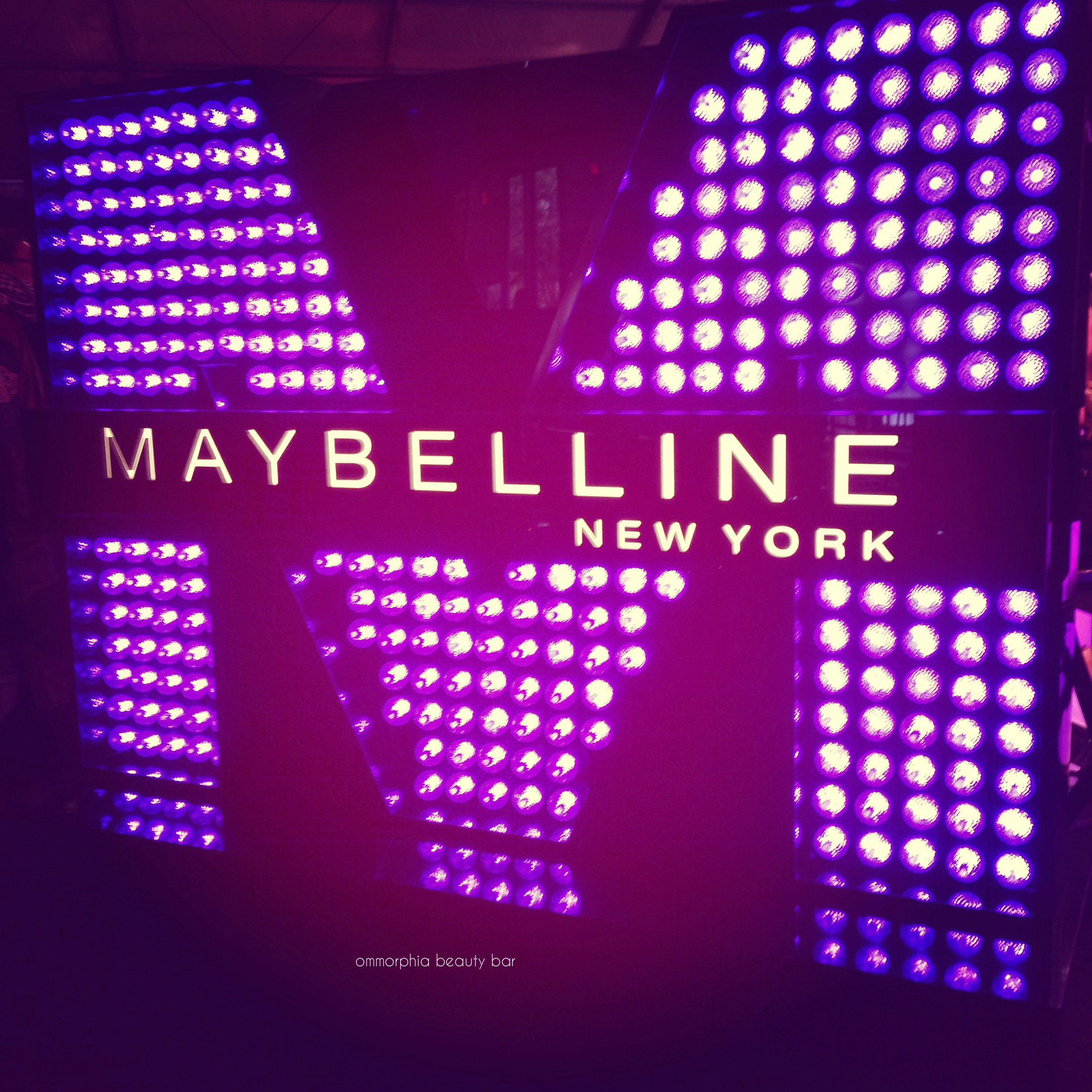 WMCFW Maybelline sign