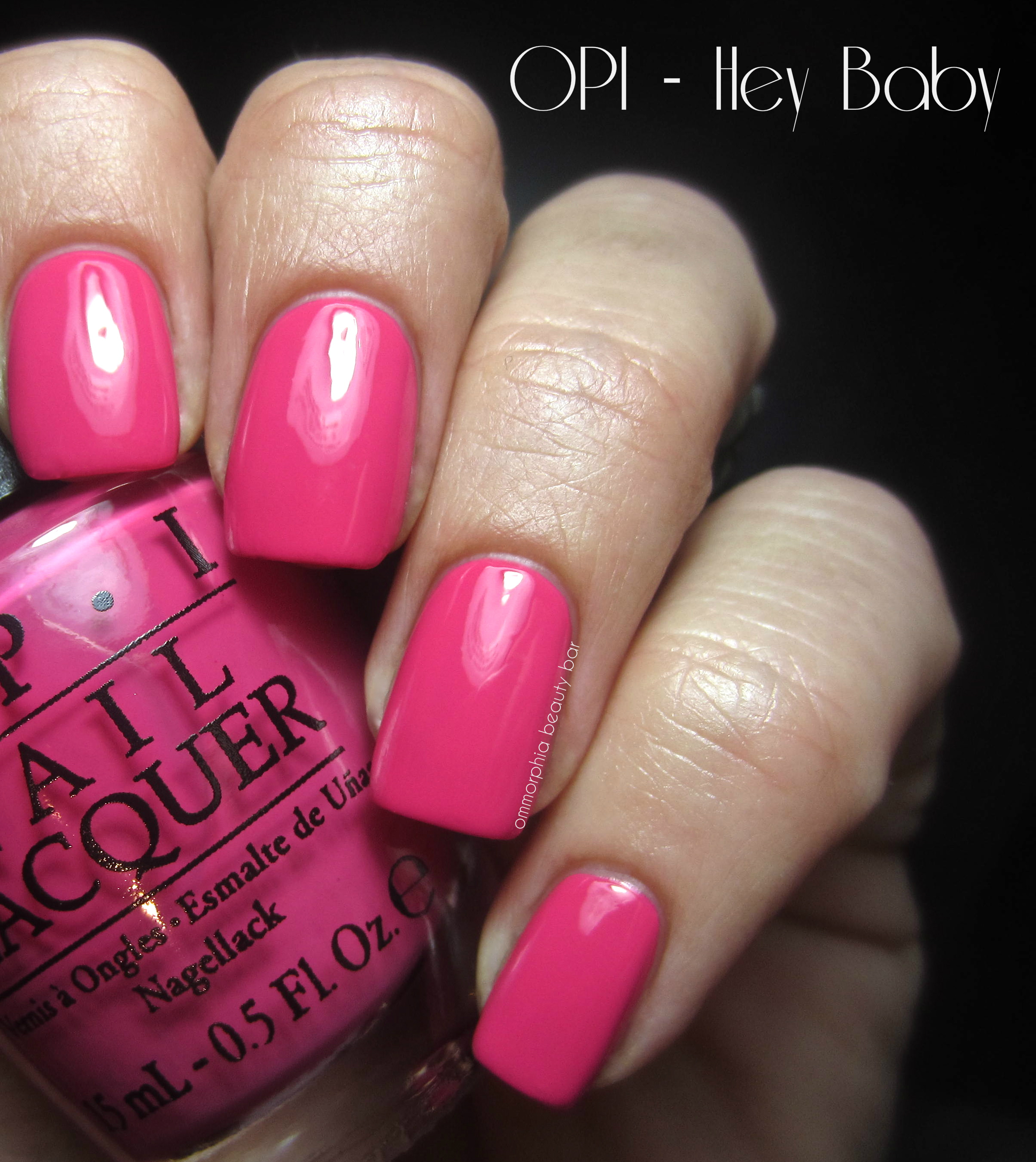 OPI Hey Baby swatch