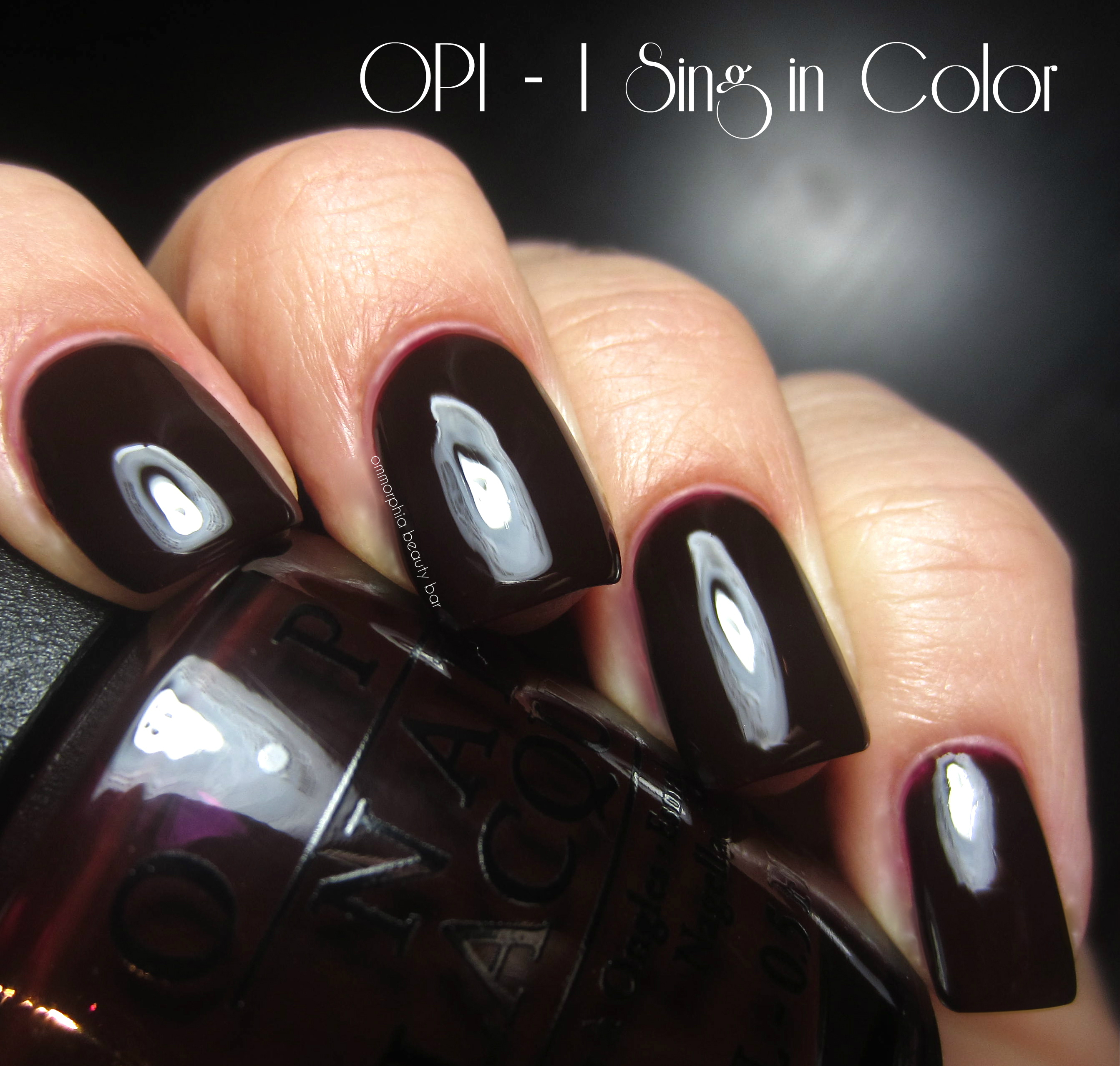 OPI I Sing in Color swatch