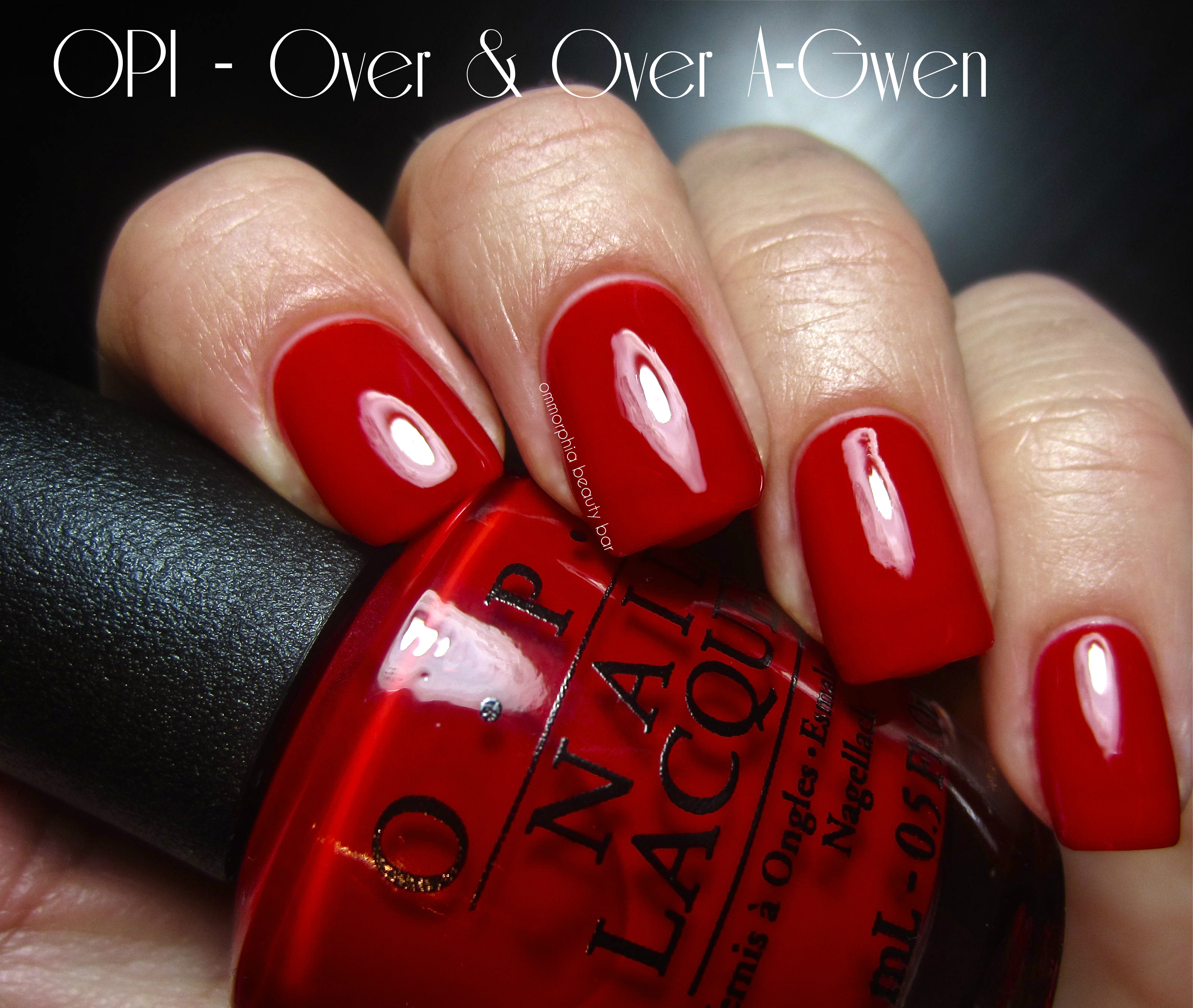 OPI Over & Over A-Gwen swatch