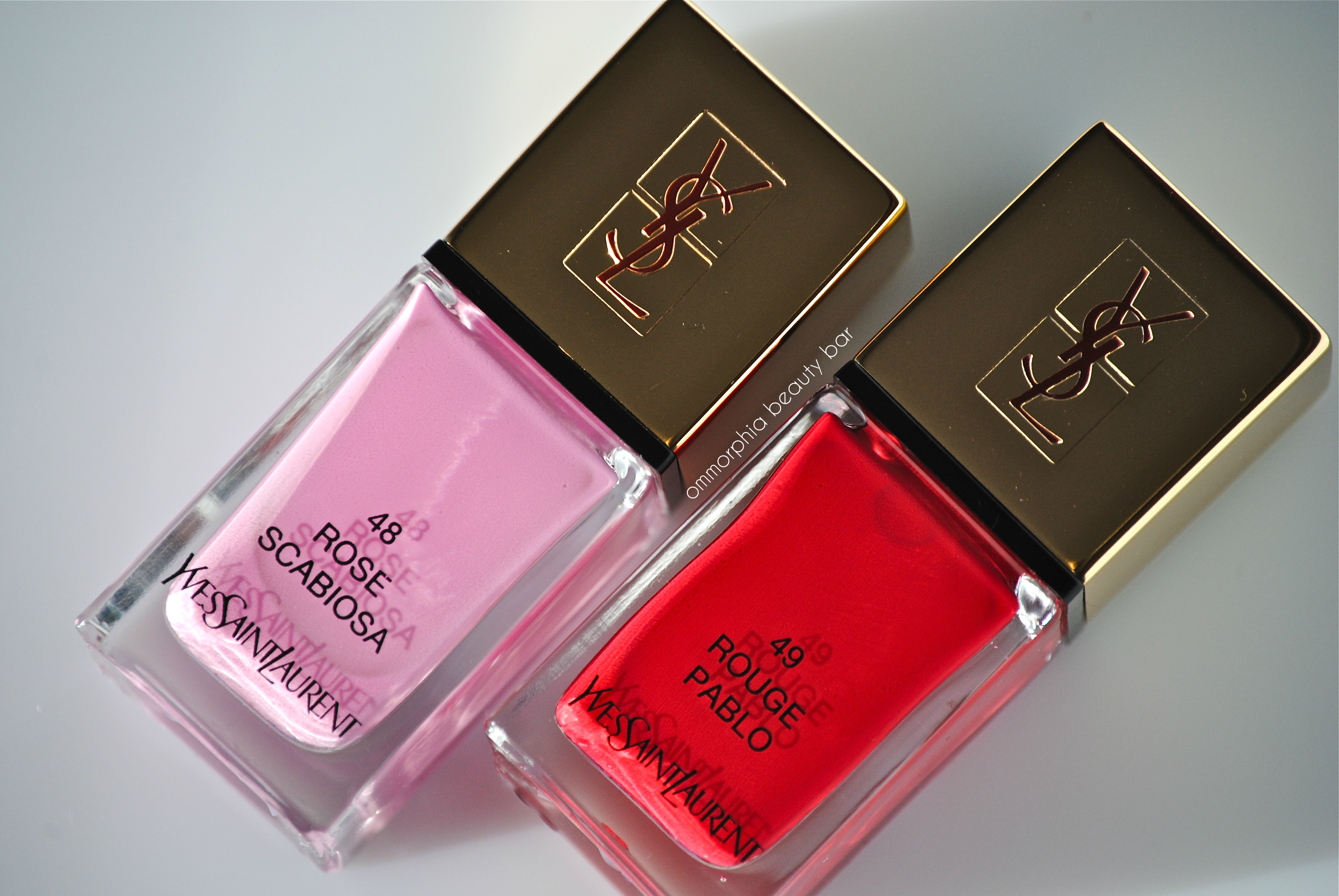 YSL Rose Scabiosa & Rouge Pablo 2