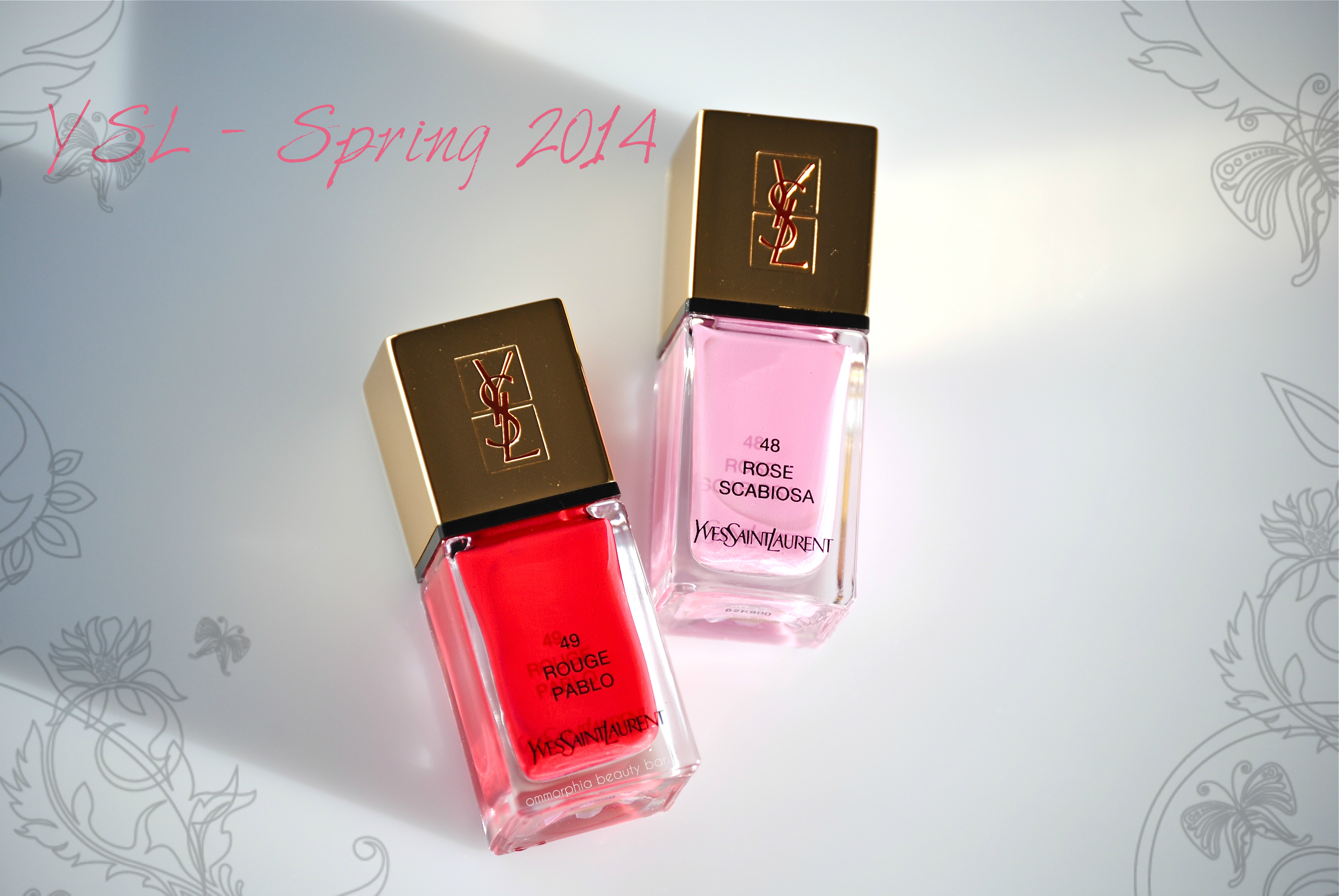 YSL Rose Scabiosa & Rouge Pablo opener