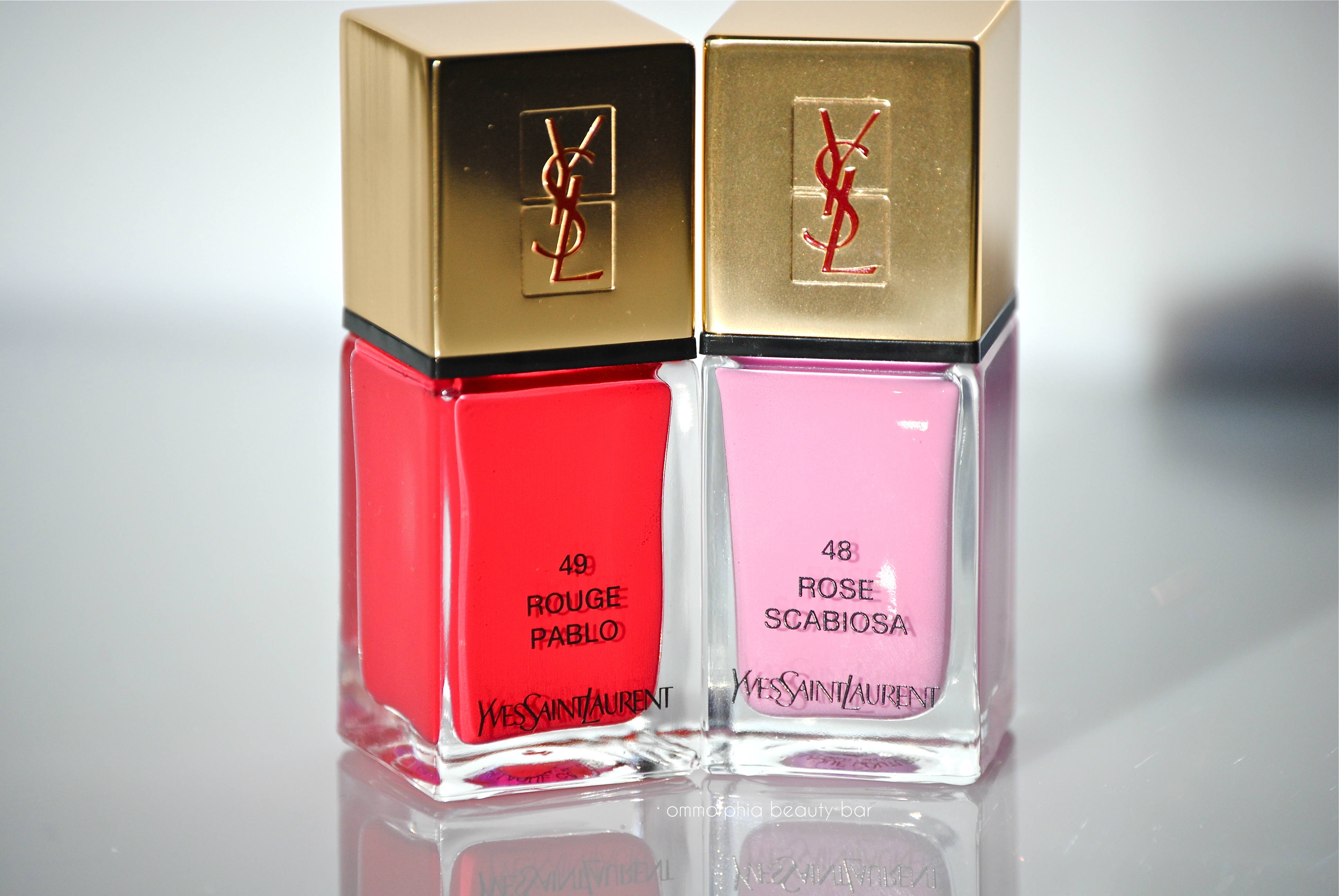 YSL Rose Scabiosa & Rouge Pablo