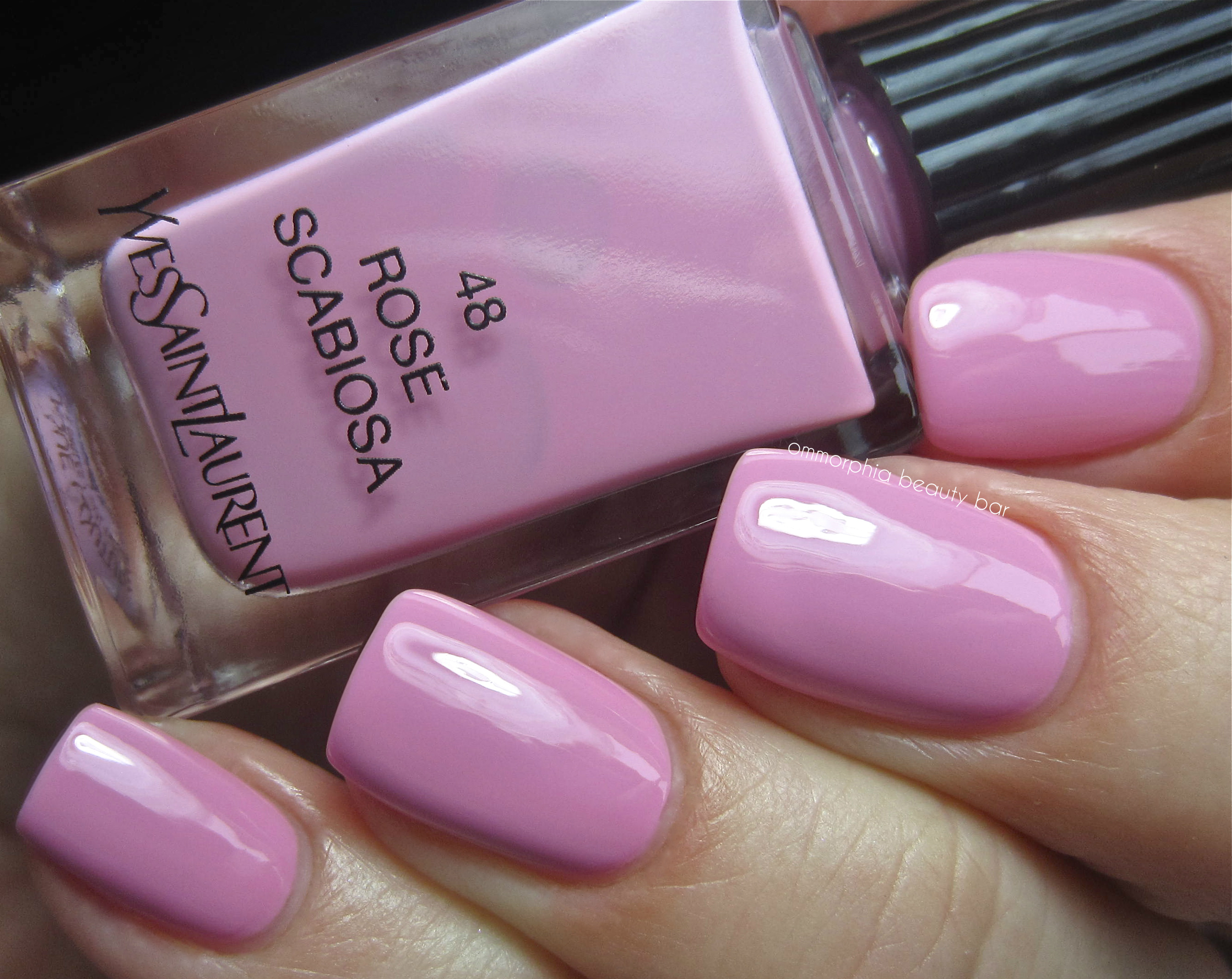 YSL Rose Scabiosa swatch 2