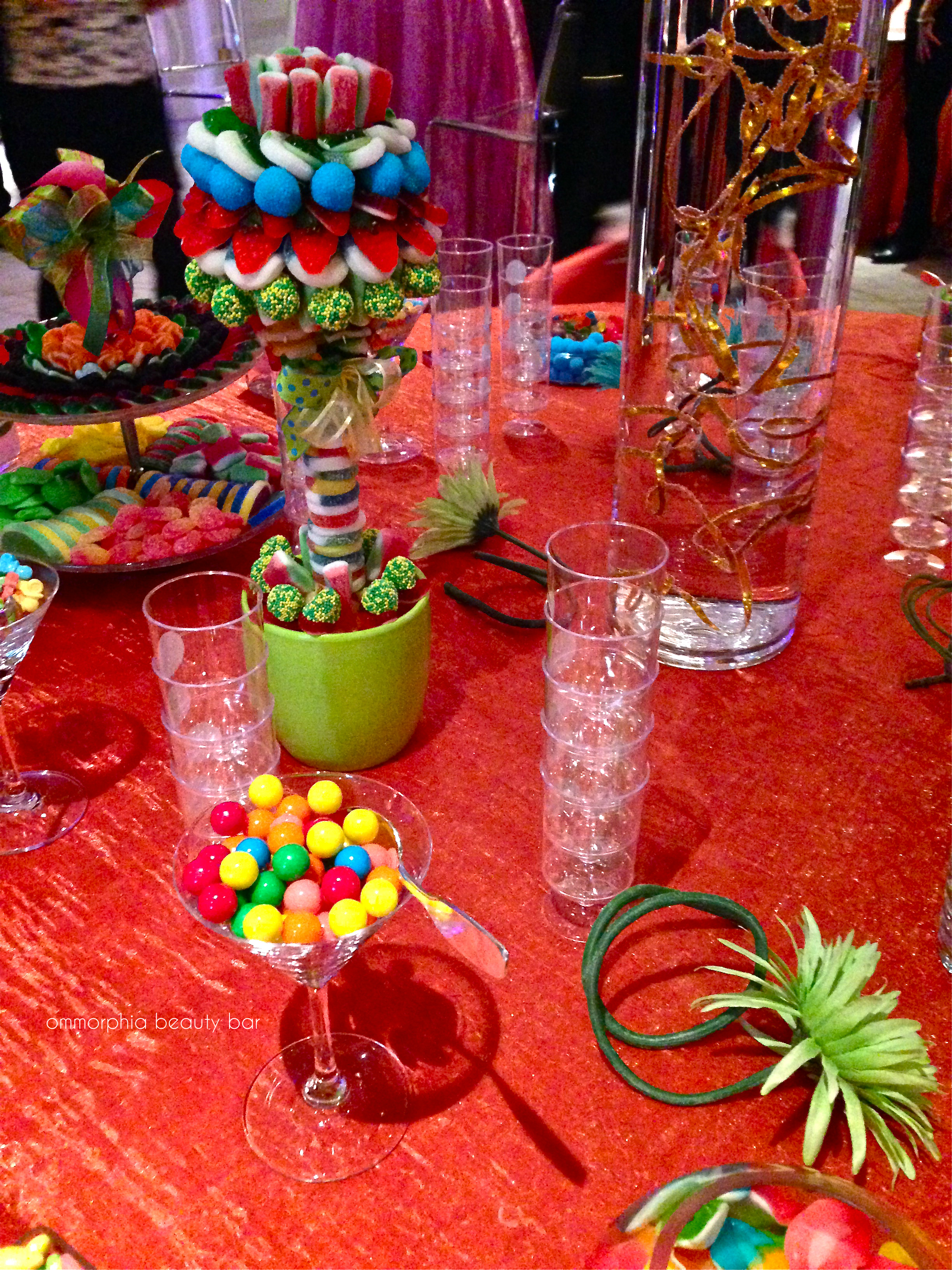 Clarins Glow Booster event candy bar