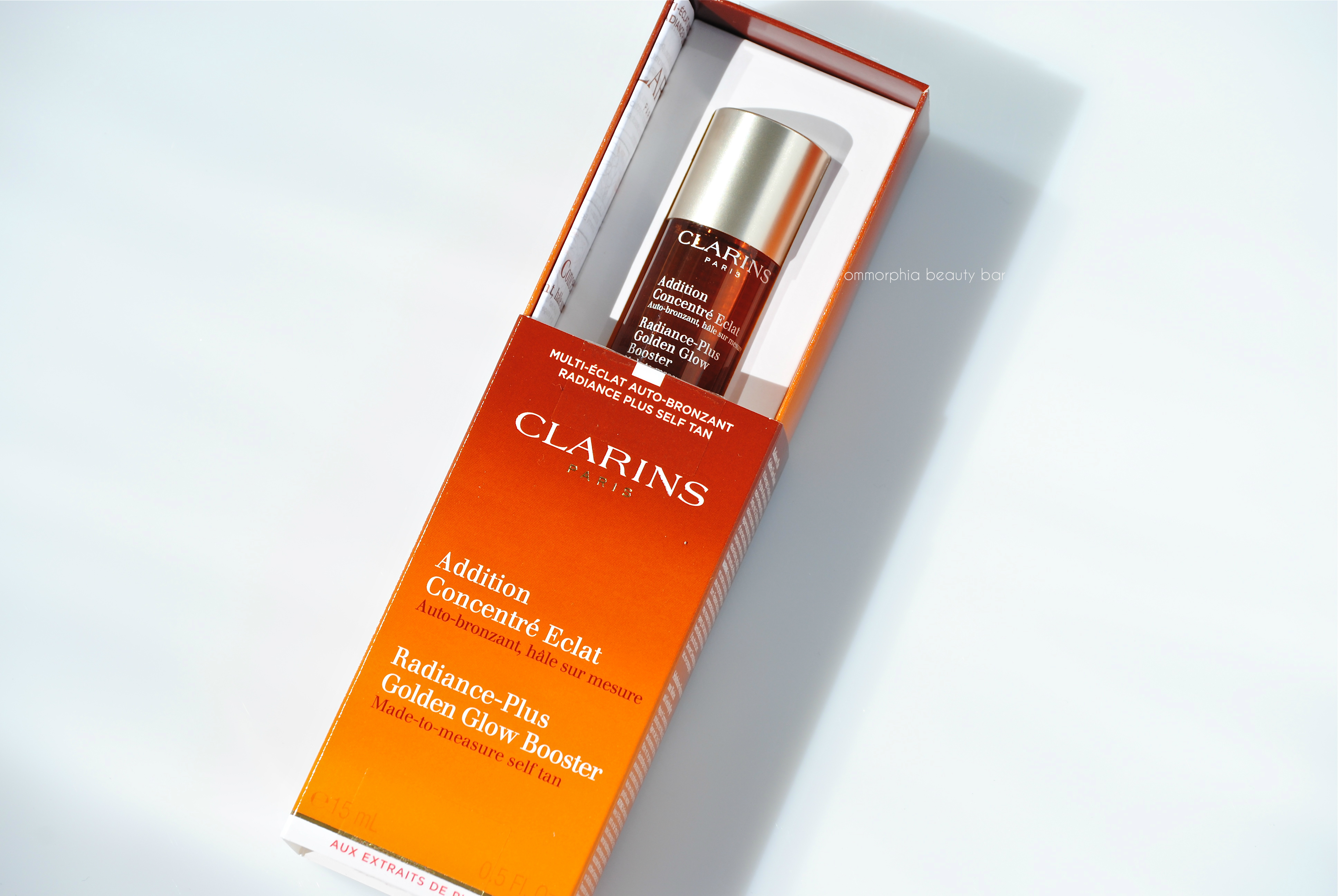 Clarins Golden Glow Booster boxed