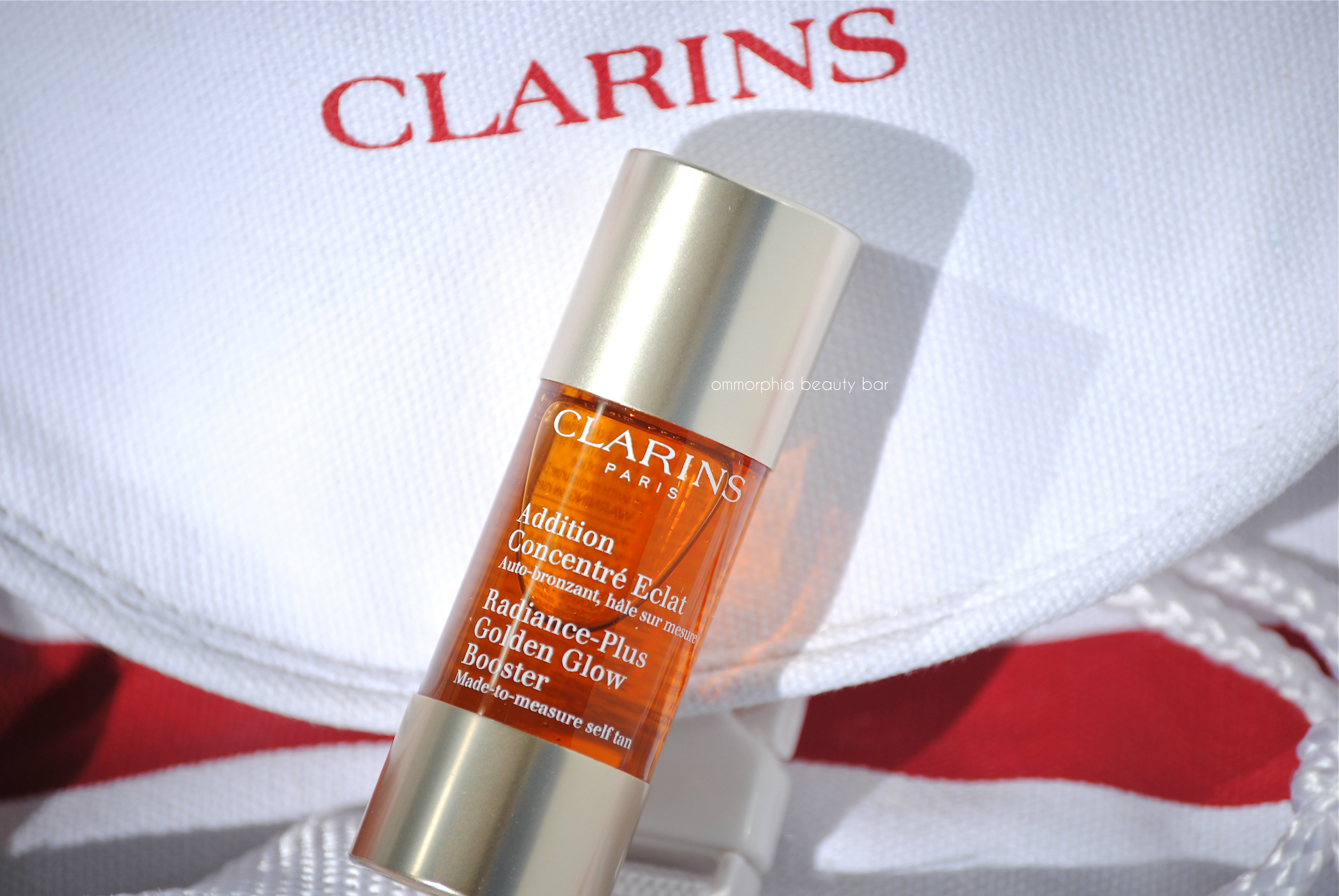 Clarins Golden Glow Booster closer