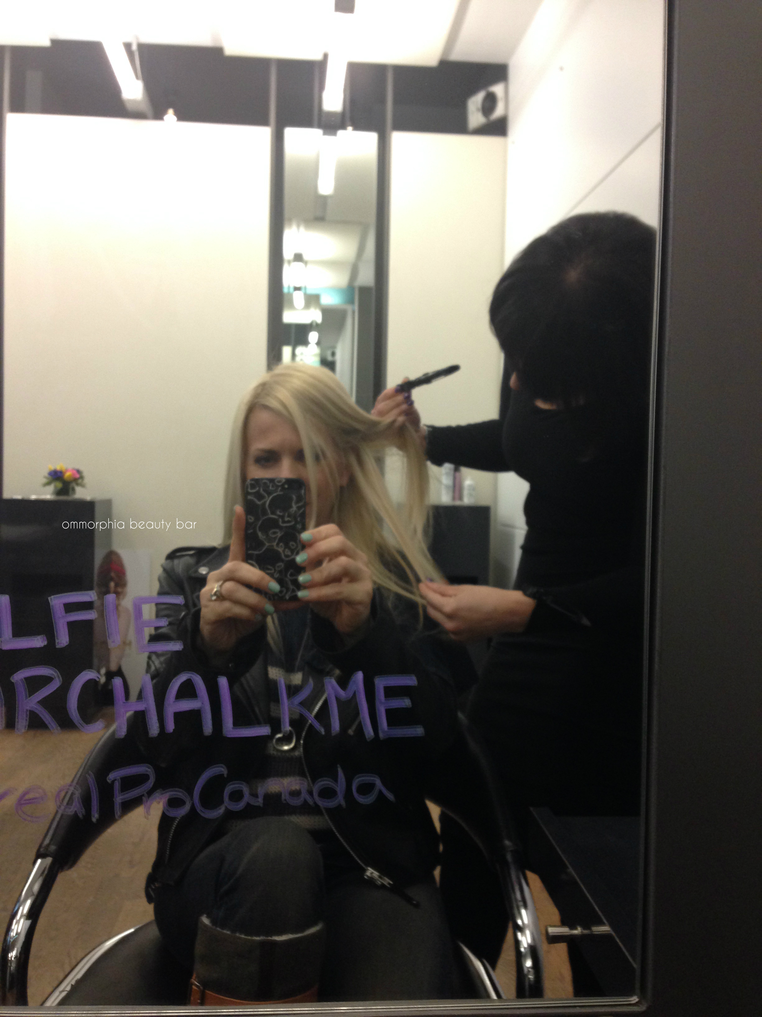 Hair Chalk event application