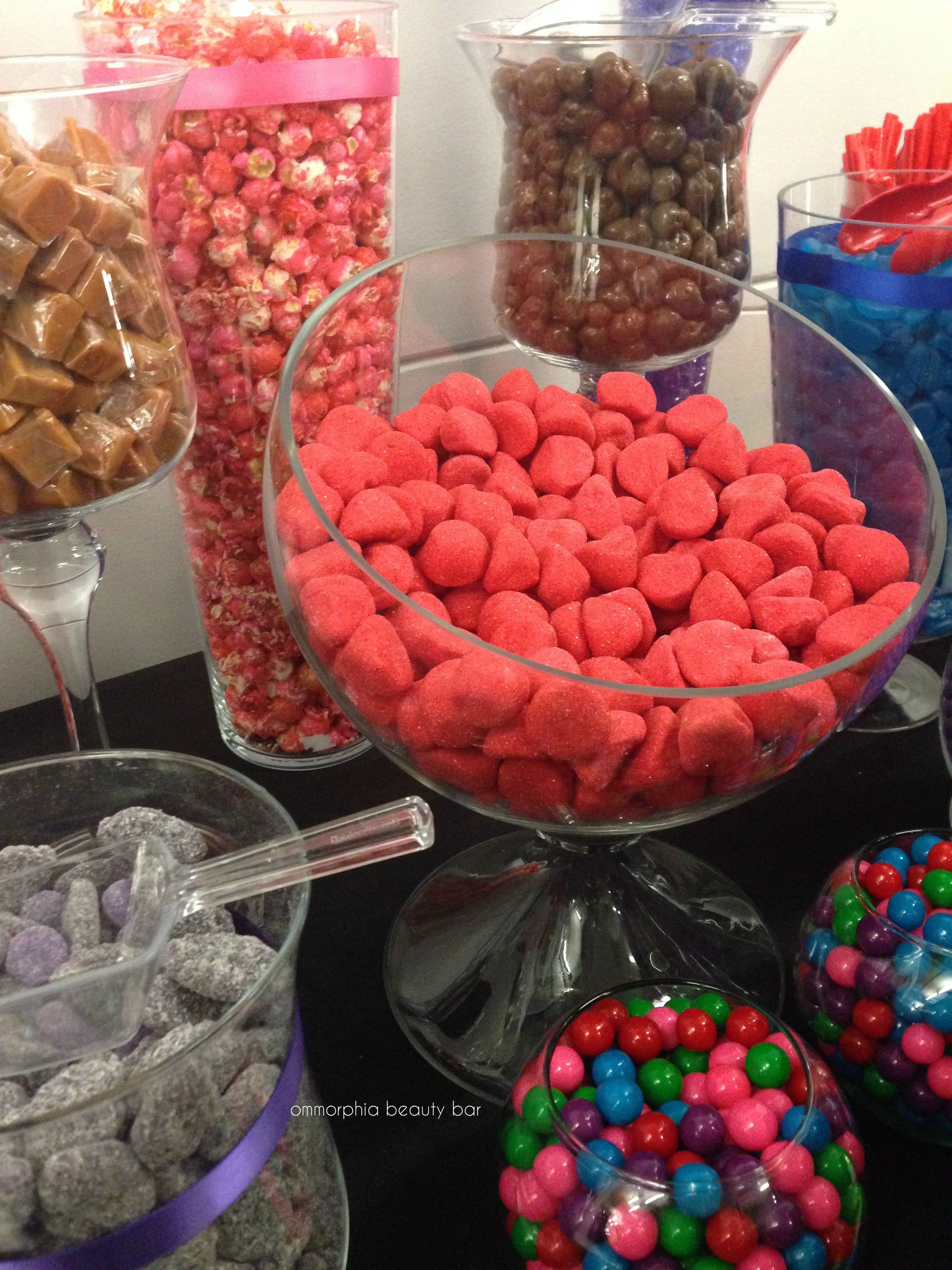 Hair Chalk event candy bar