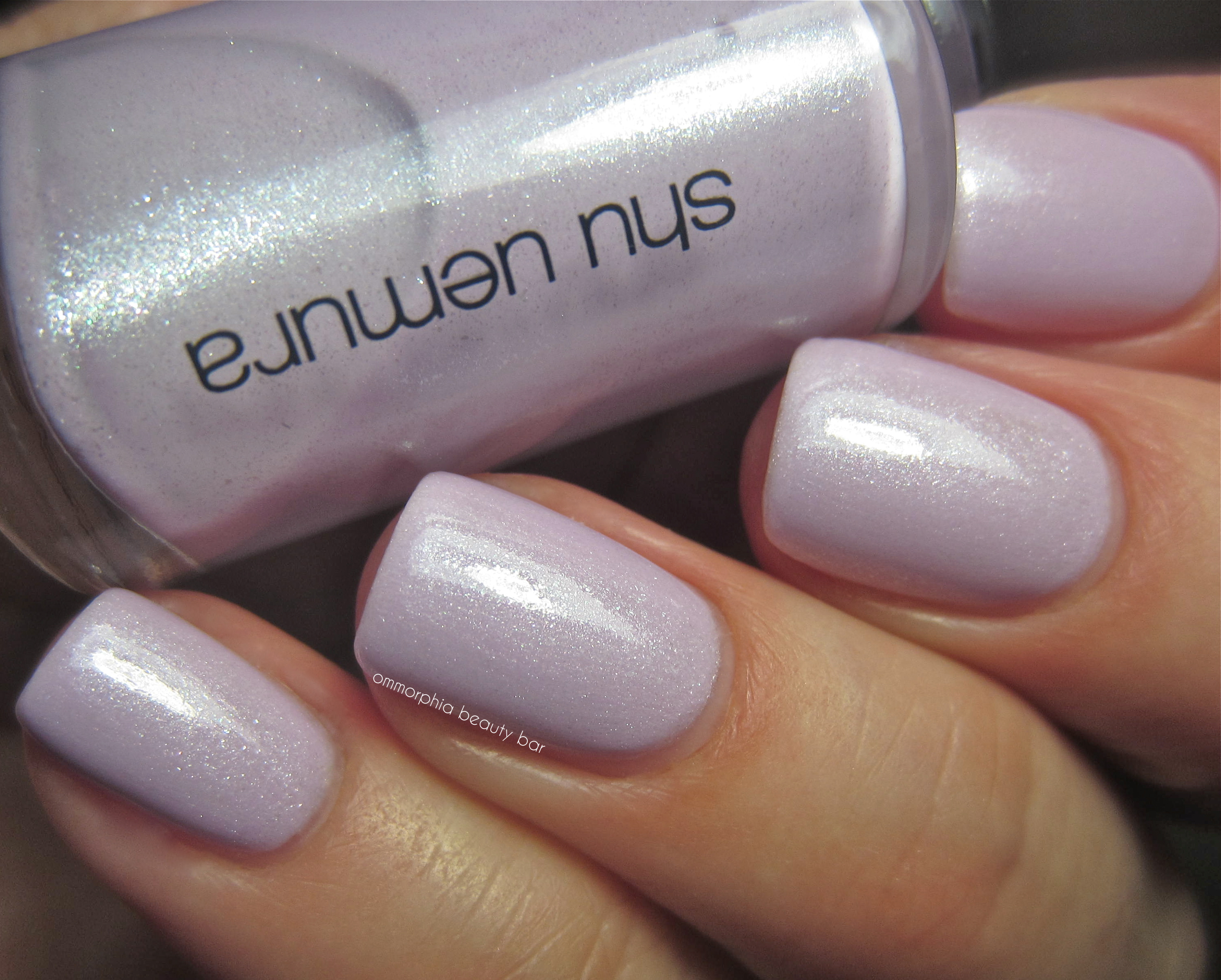 shu uemura lavender pearl swatch