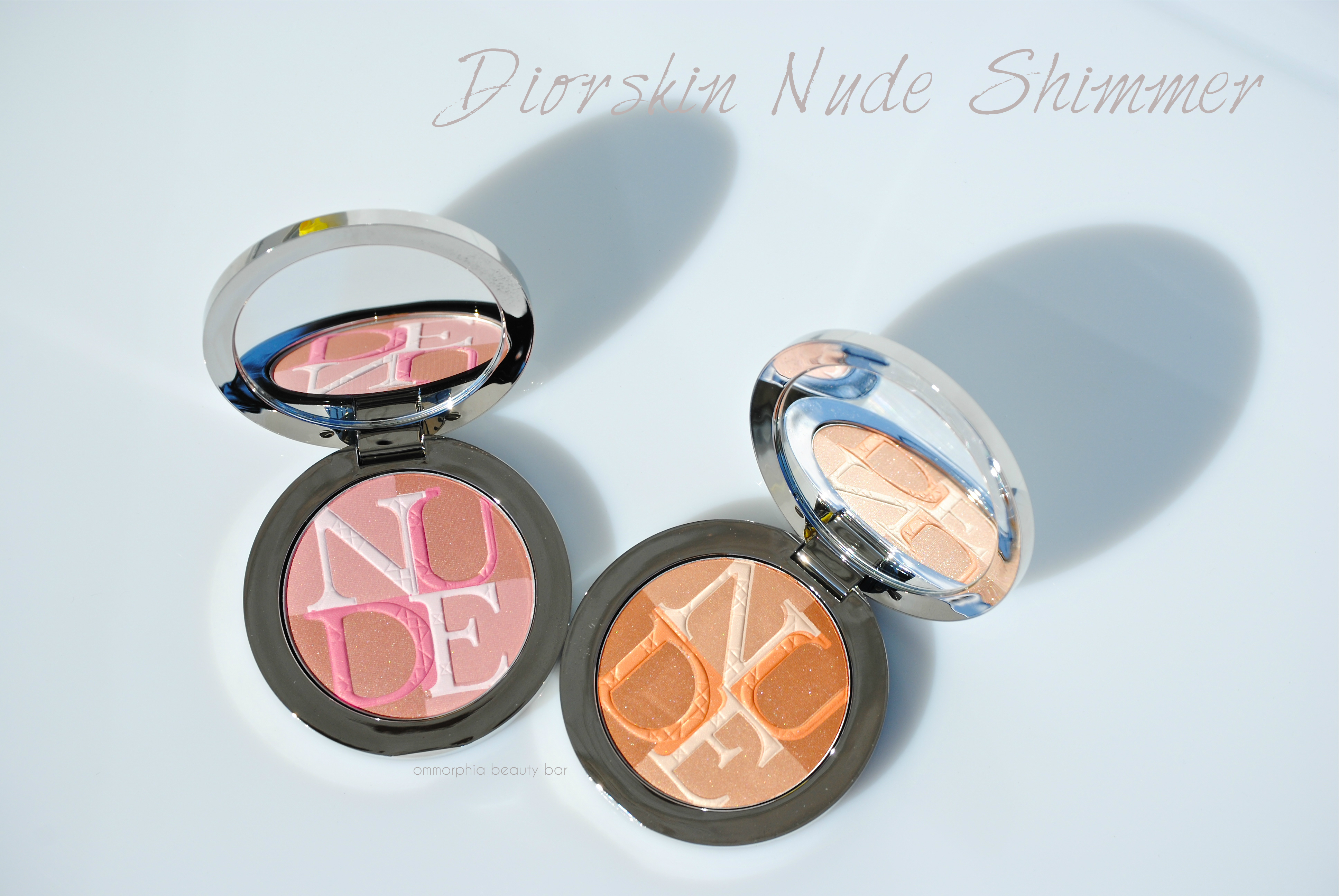 Diorskin Nude Shimmer 01 & 02 opener