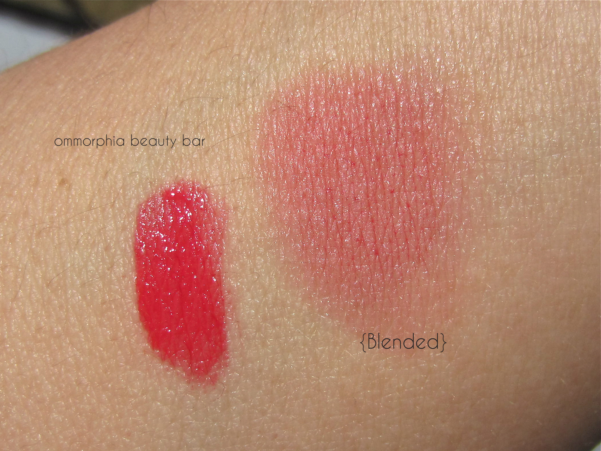 YSL Rouge Effrontee swatch