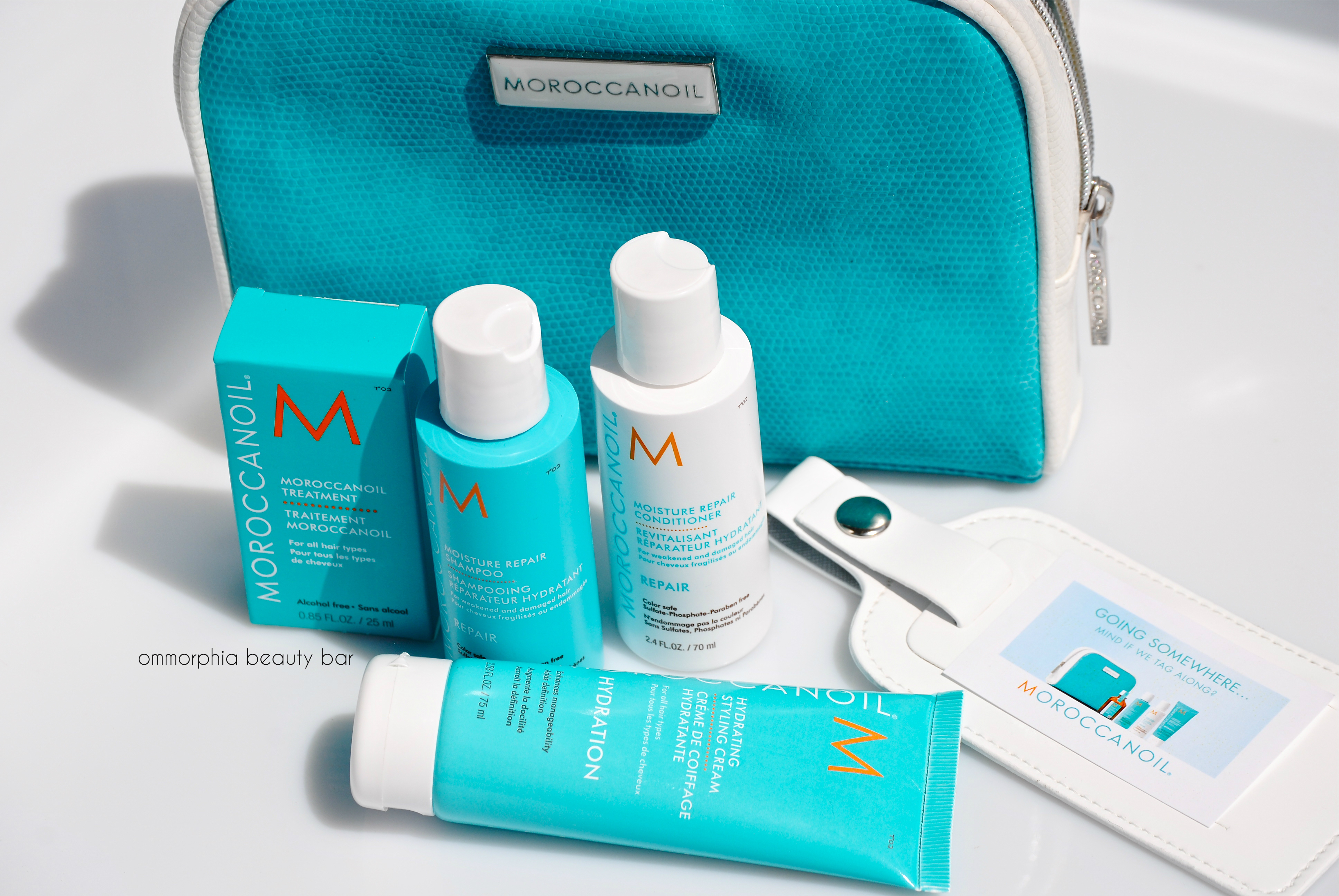 Moroccanoil Travel Kit & luggage tag 2