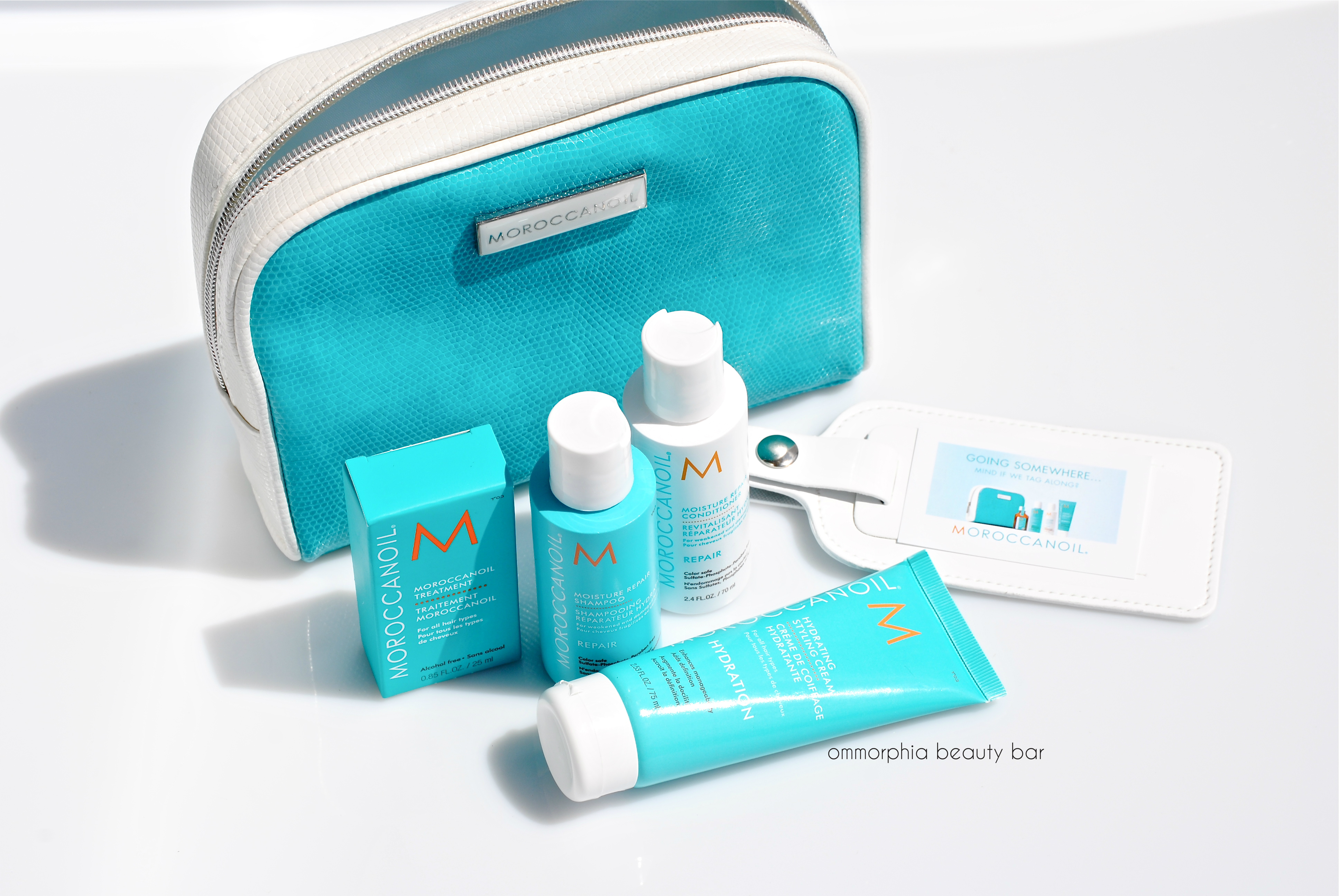 Moroccanoil Travel Kit & luggage tag