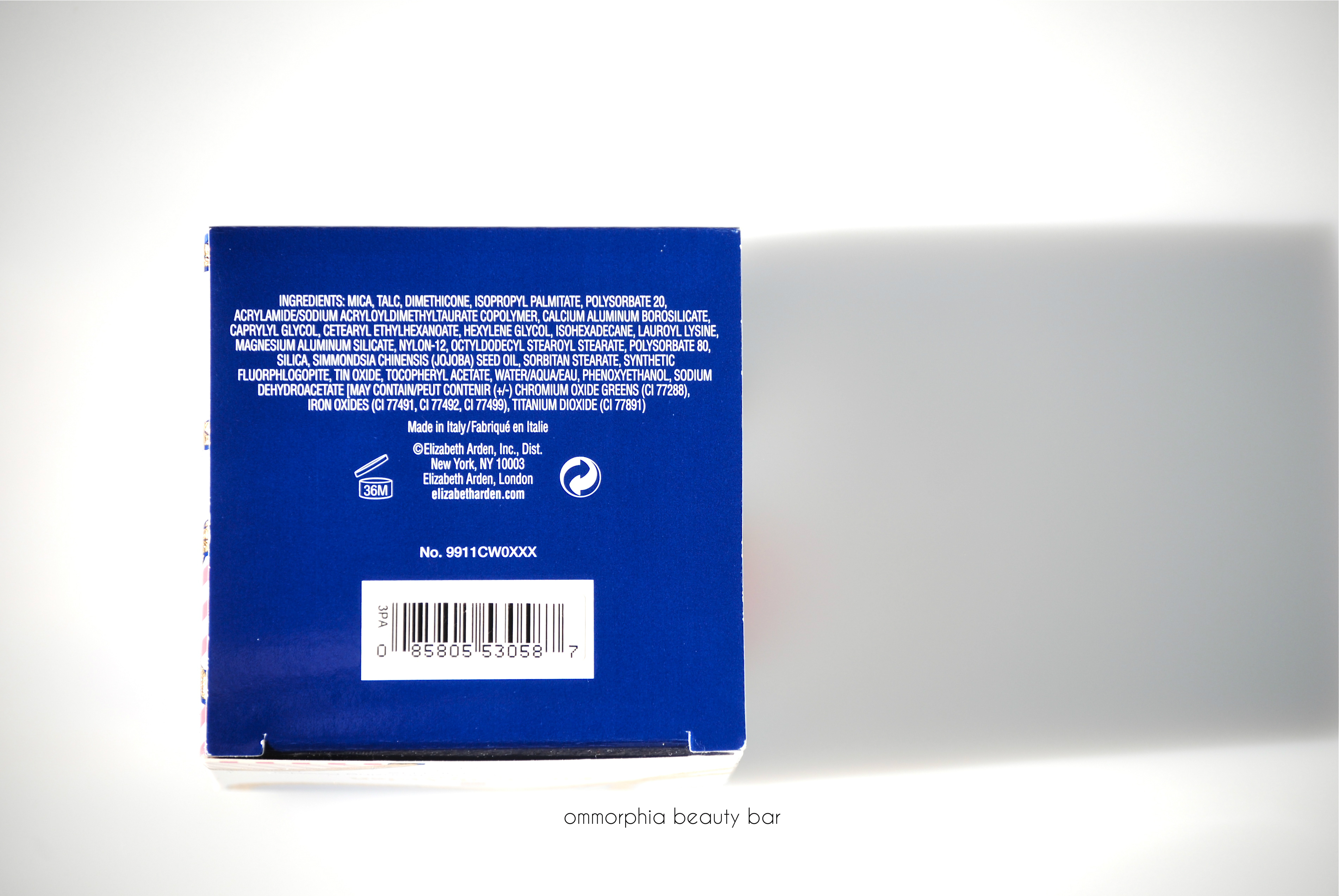 EA Summer Escape Bronzing Powders ingredients