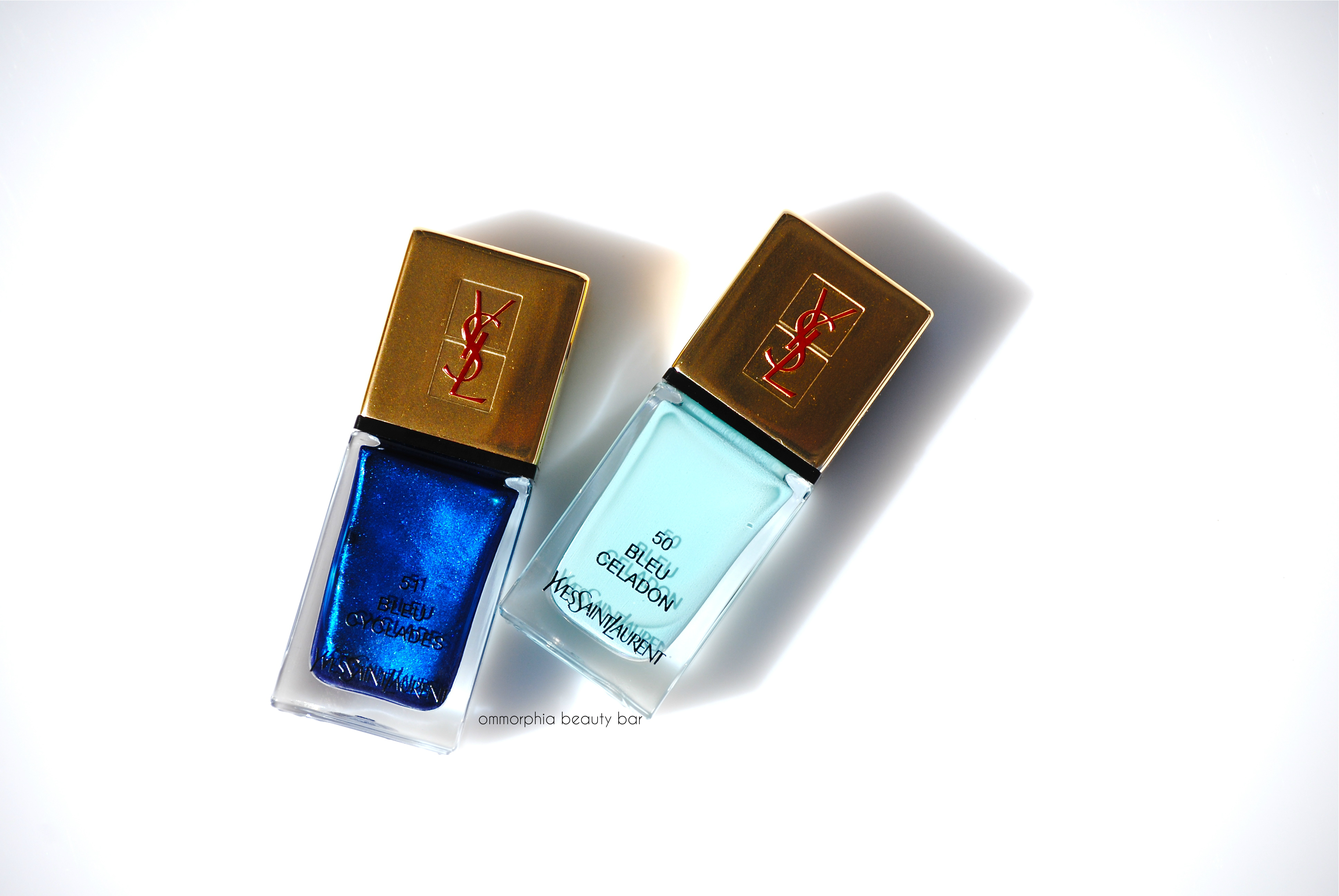 YSL Bleu Celadon & Bleu Cyclades 3