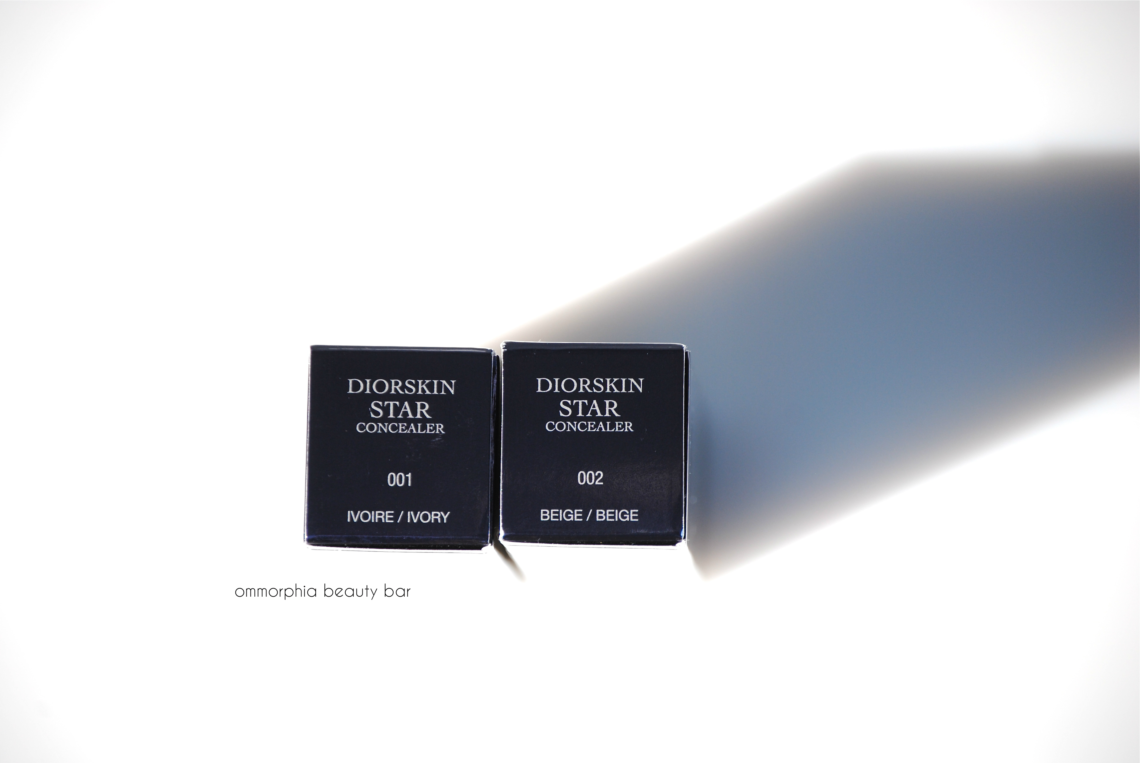Dior Diorskin Star Concealer labels