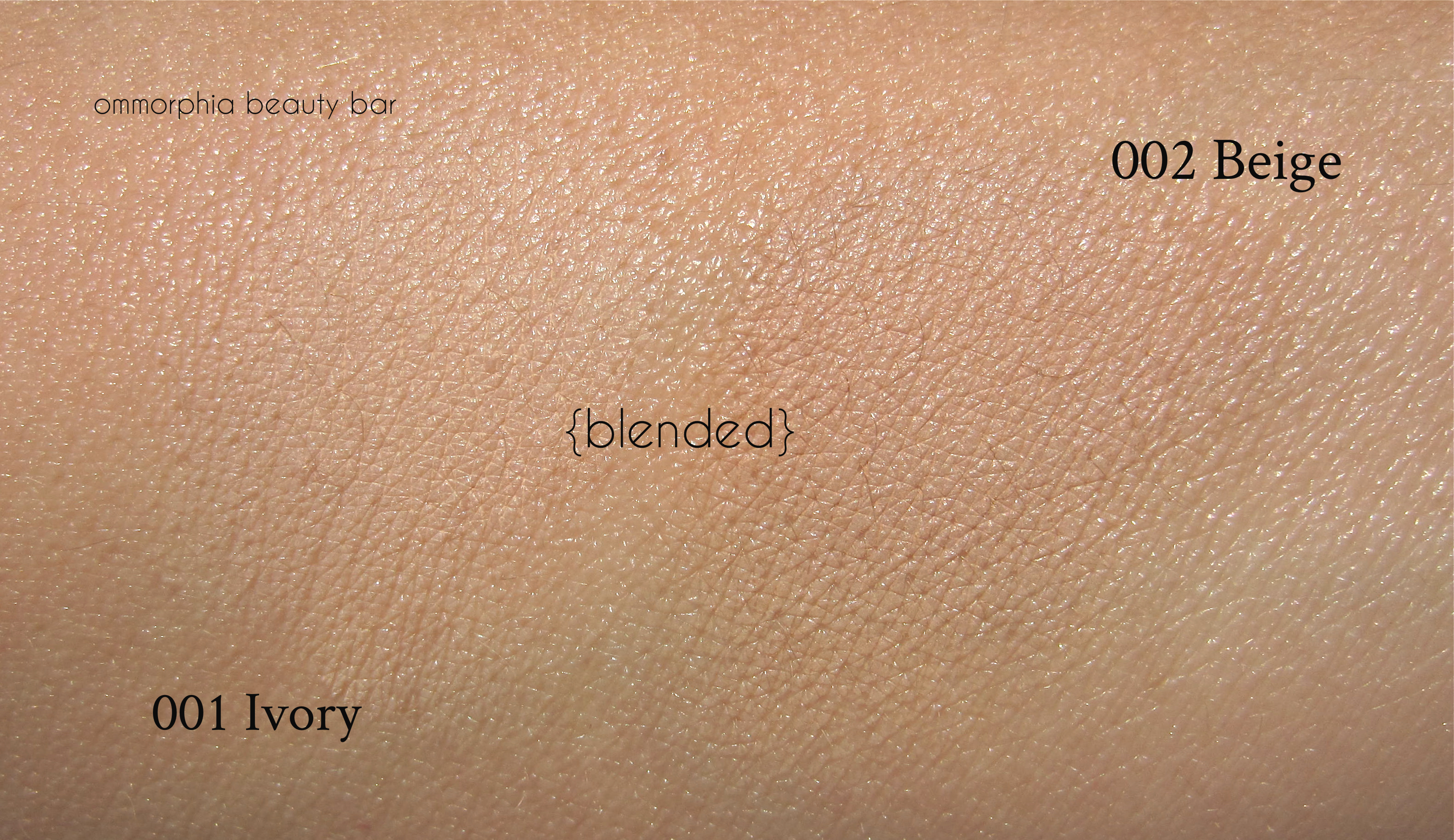 Dior Diorskin Star Concealer swatches blended